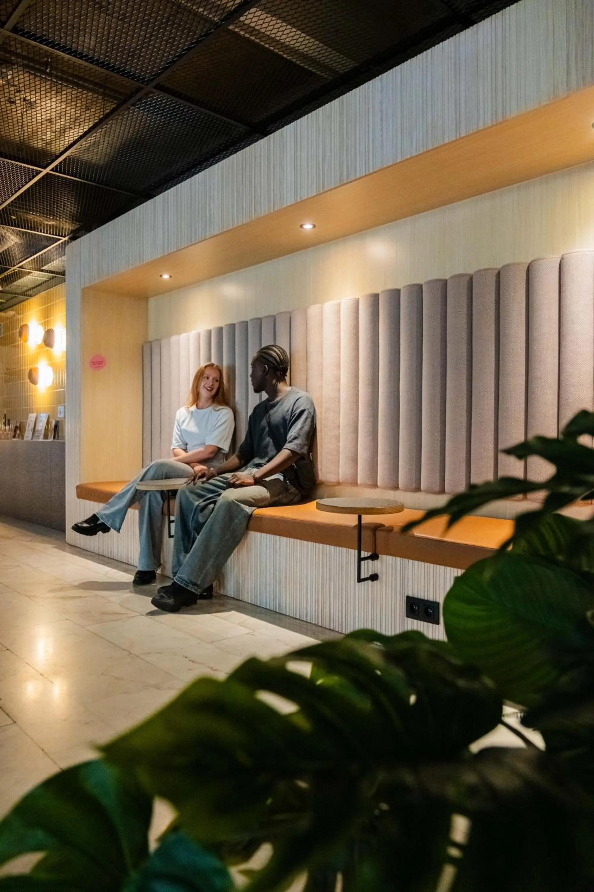 Seating area in Citybox Brussels Centre Louise