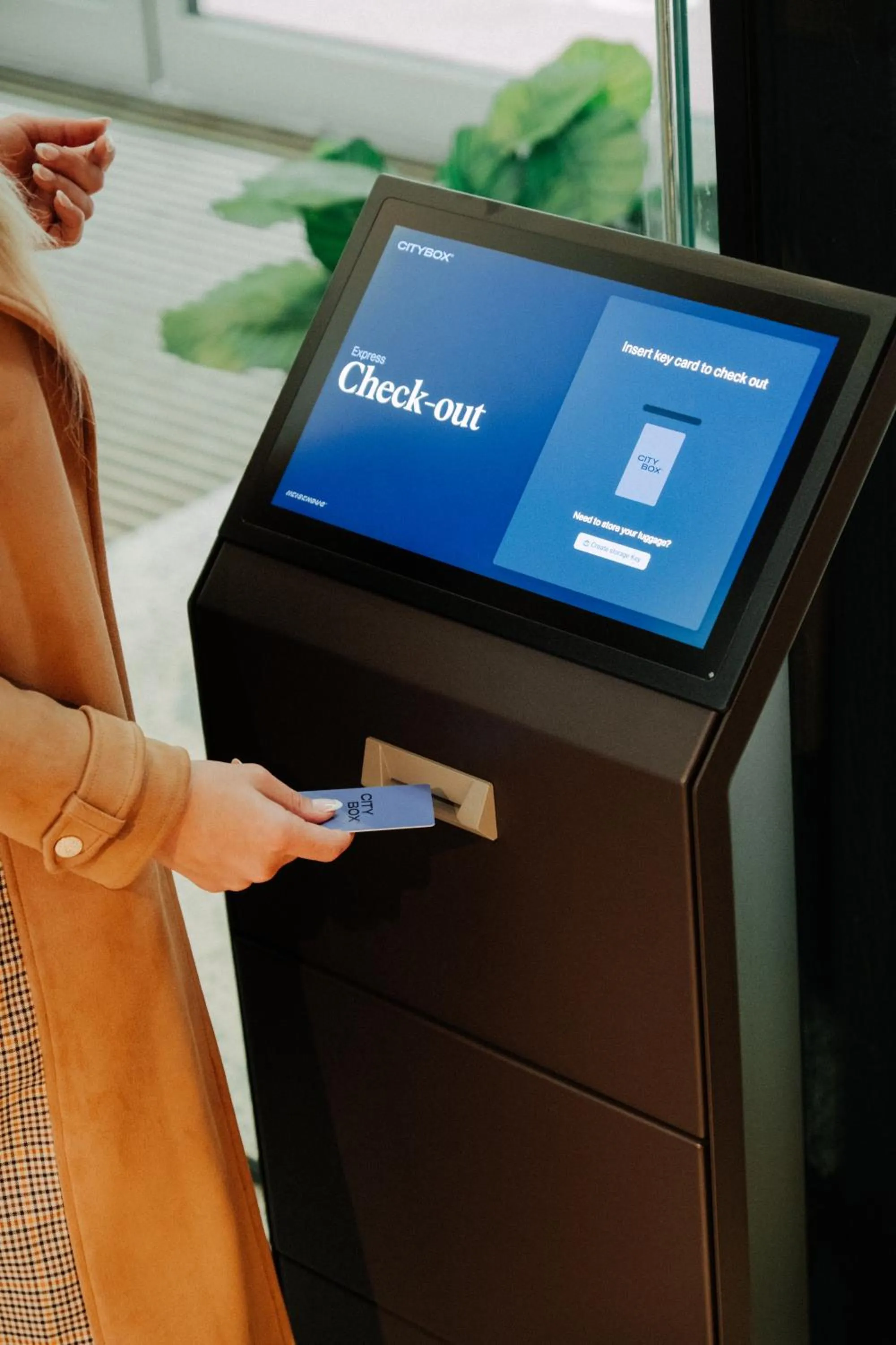 Lobby or reception in Citybox Brussels Centre Louise