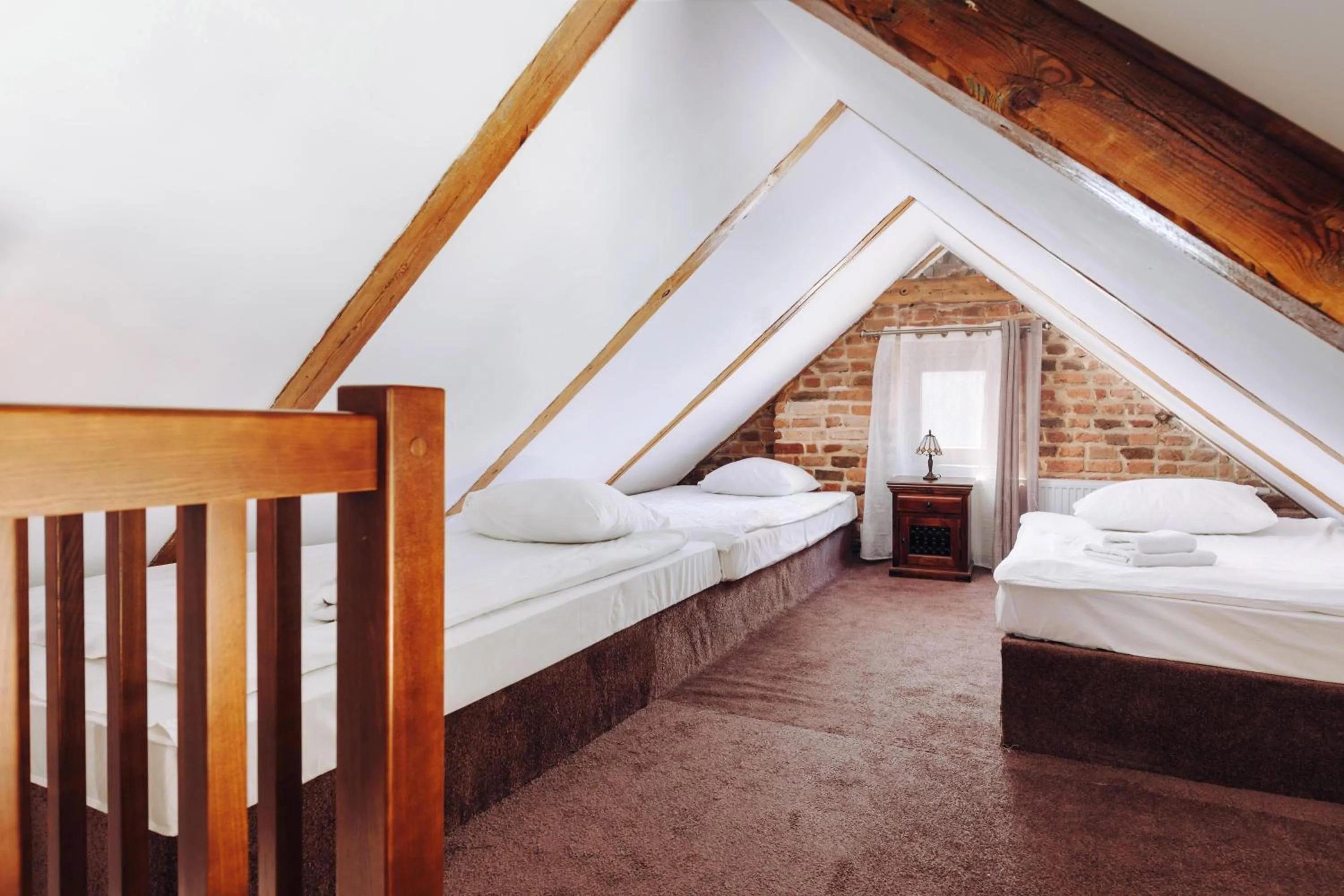 Bed in Hotel Legenda