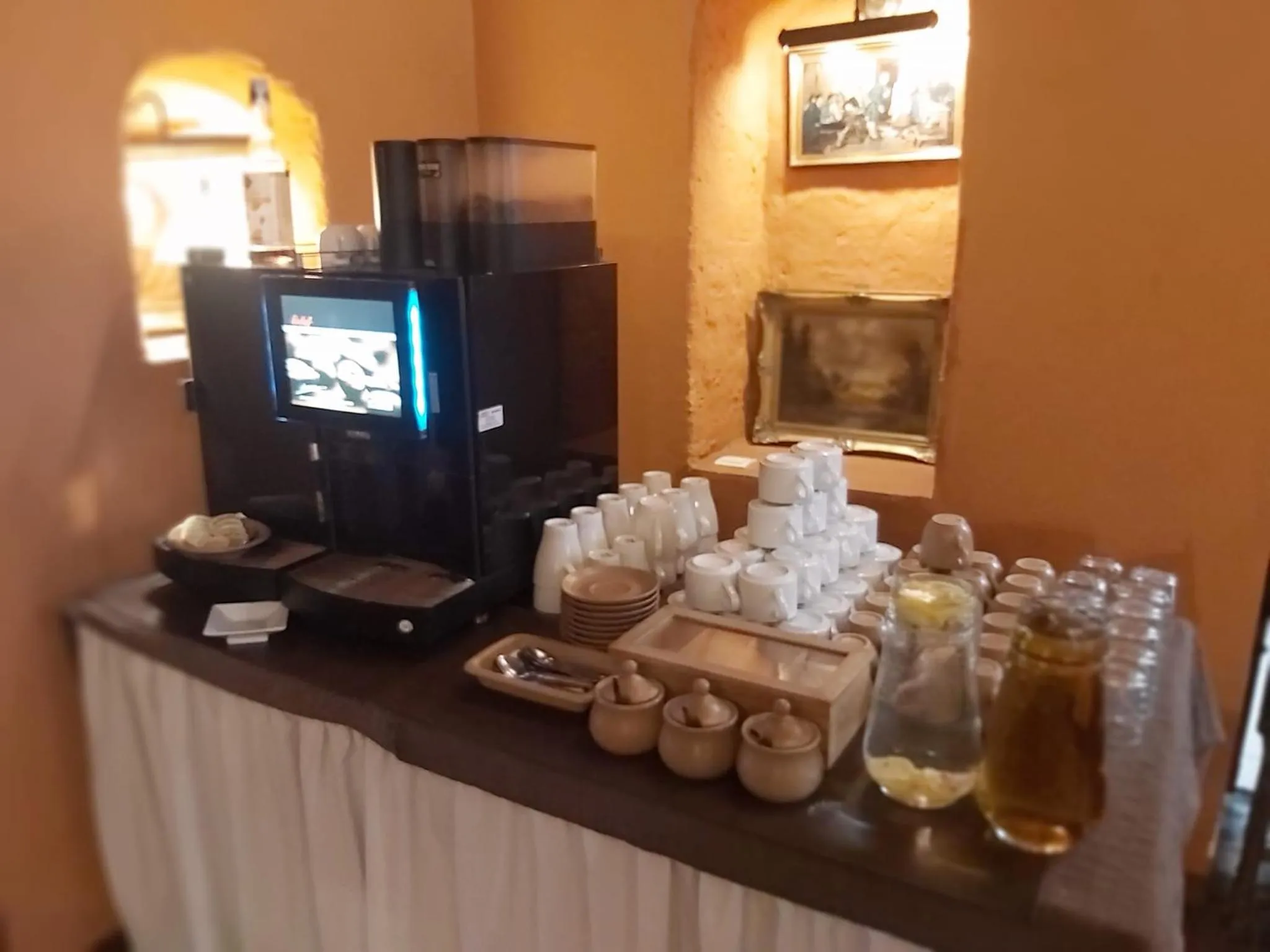 Buffet breakfast in Hotel Legenda