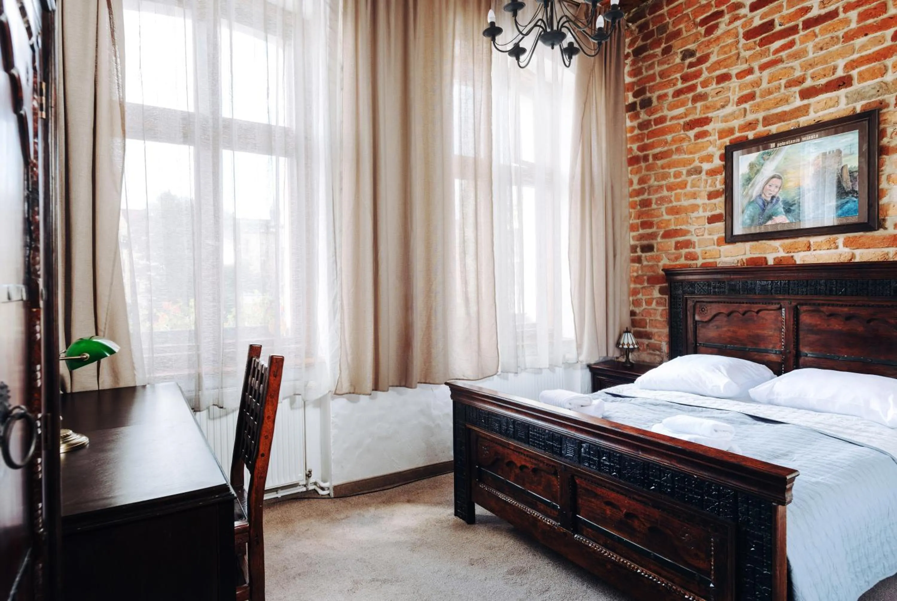 Bed in Hotel Legenda