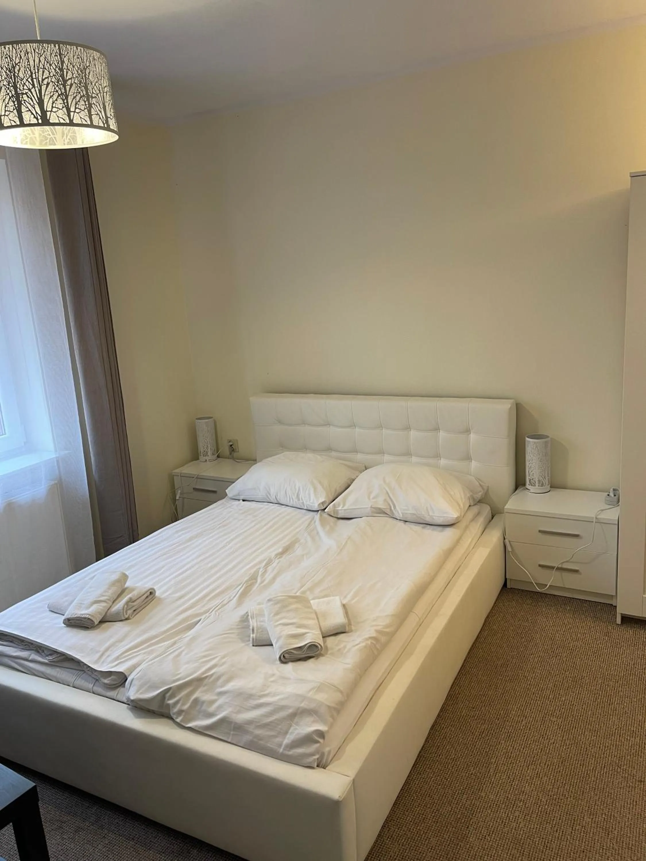 Bed in Hotel Legenda