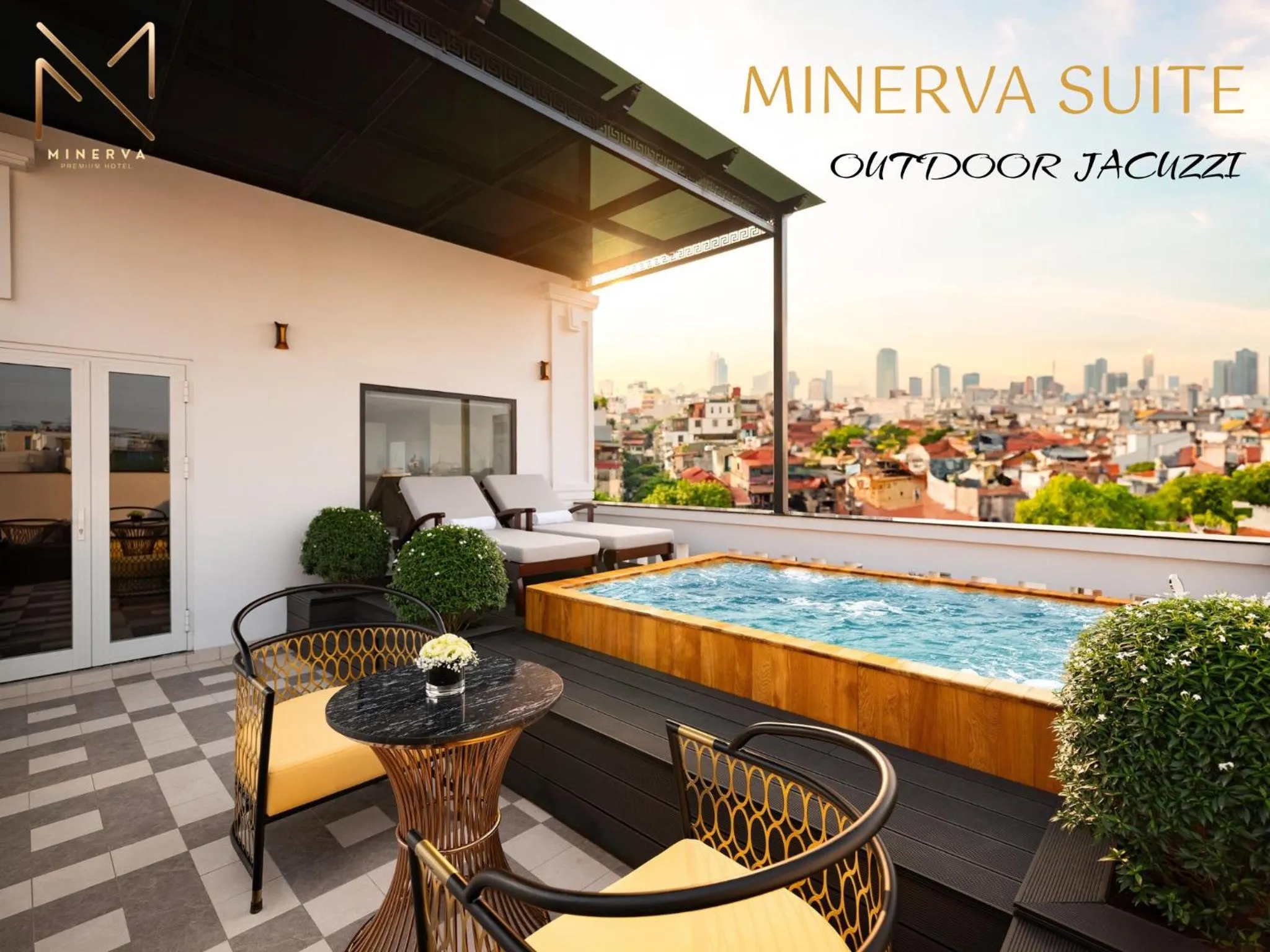 Balcony/Terrace in Minerva Premium Hotel