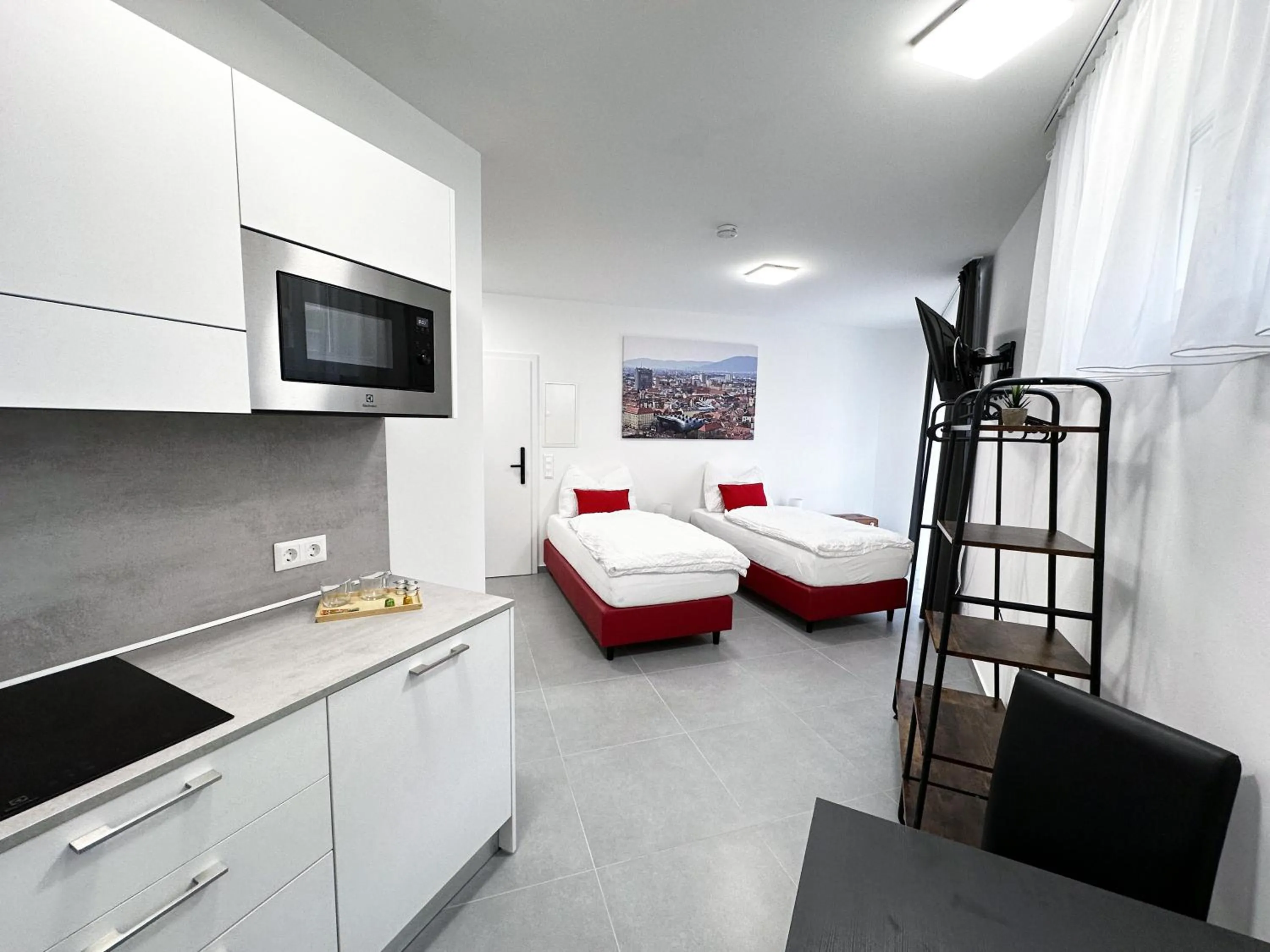 Bed in Grazora Living Apartments