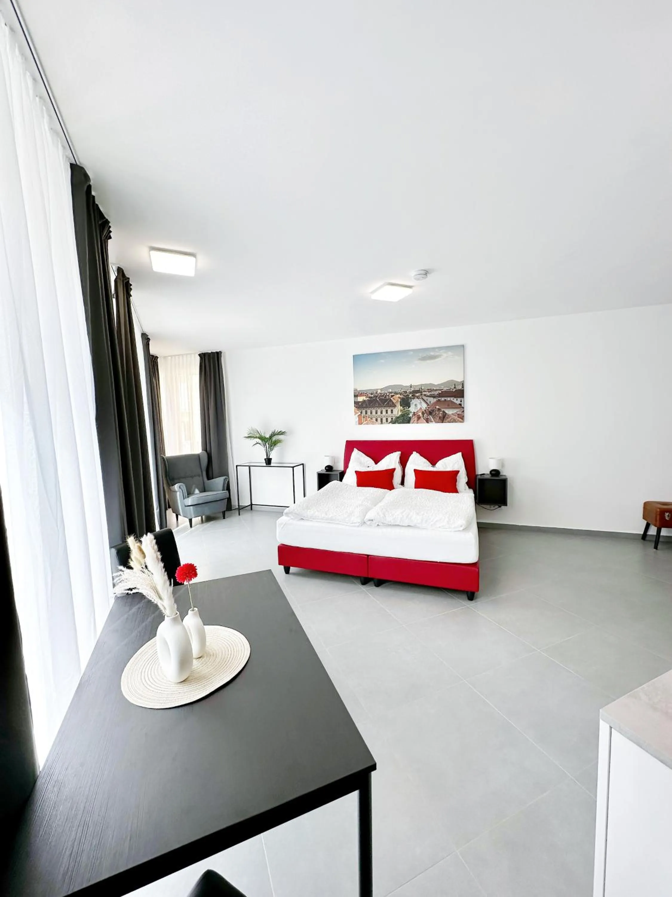 Bedroom, Bed in Grazora Living Apartments