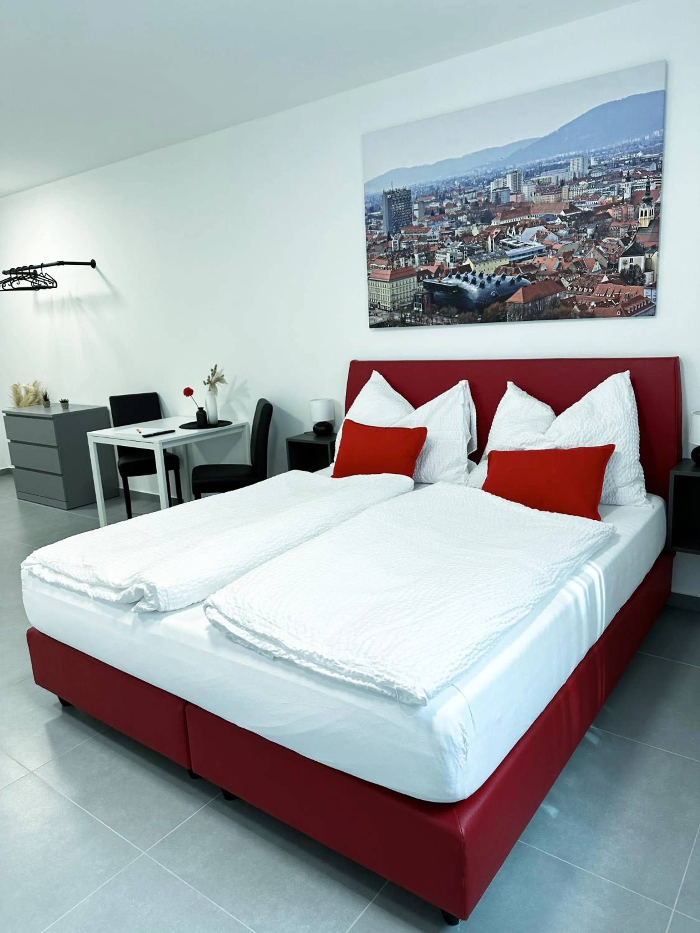 Bedroom, Bed in Grazora Living Apartments