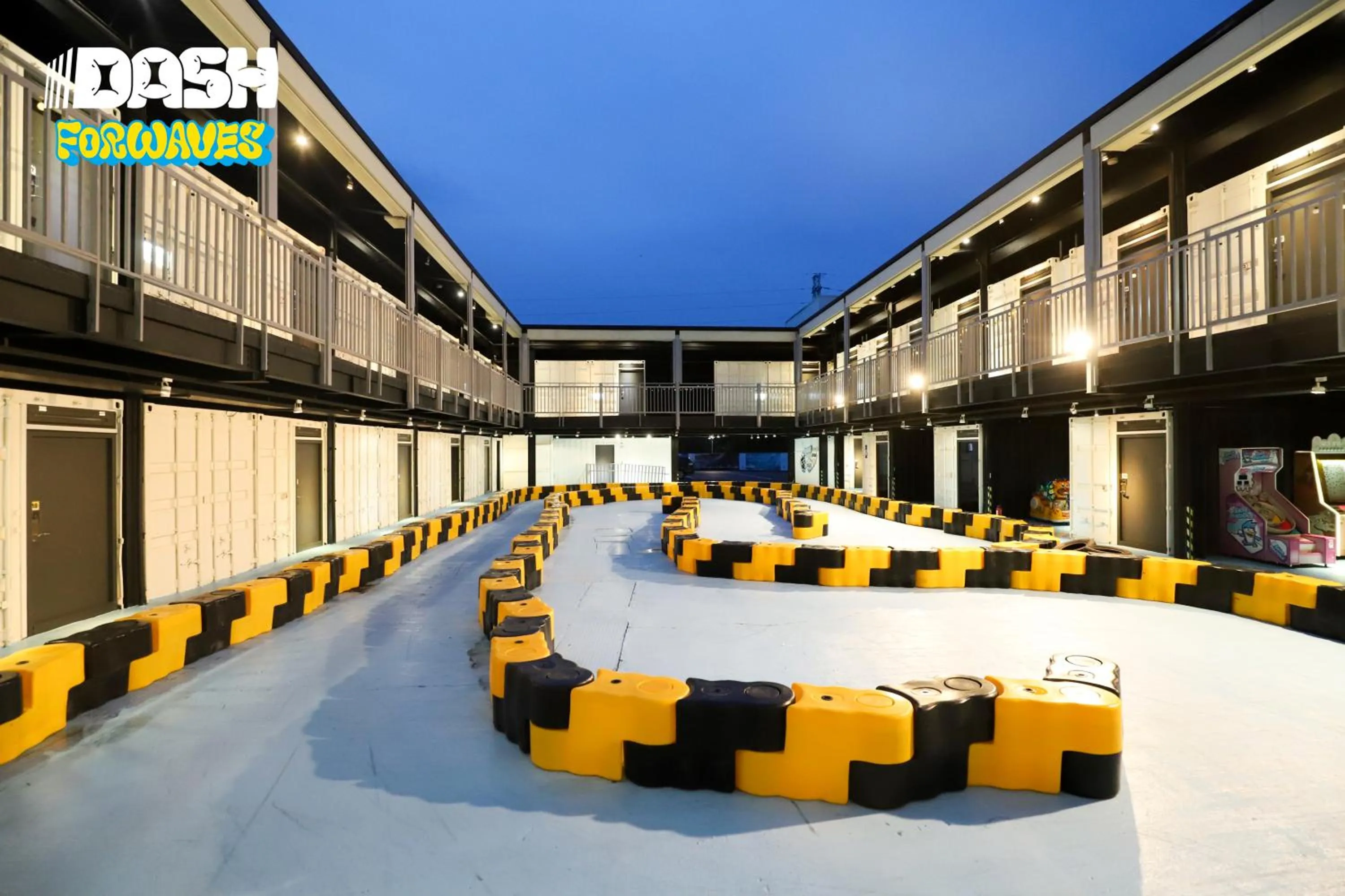 Decorative detail in Dash Forwaves Hotel