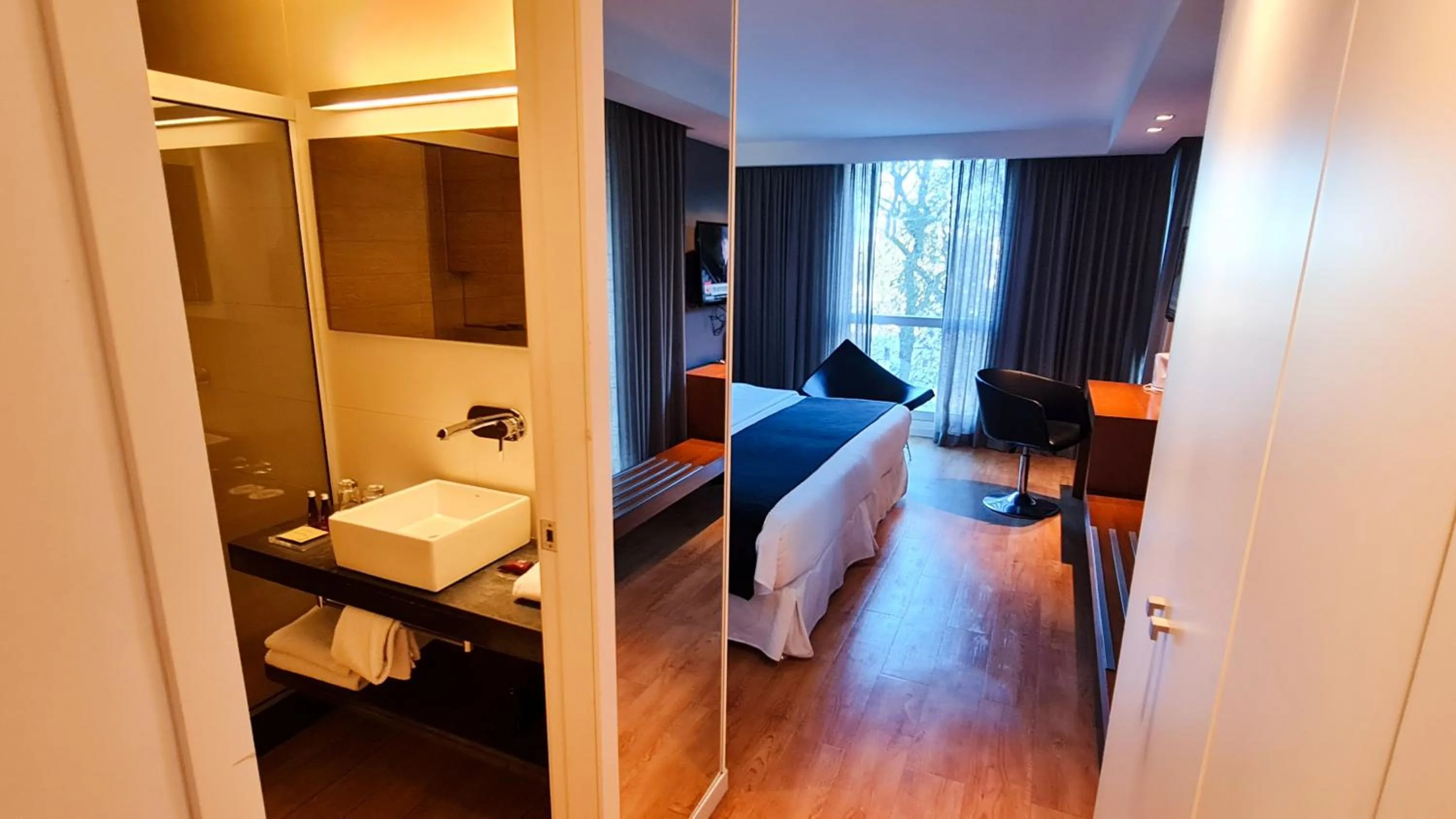 Bathroom, Bed in BIT Design Hotel