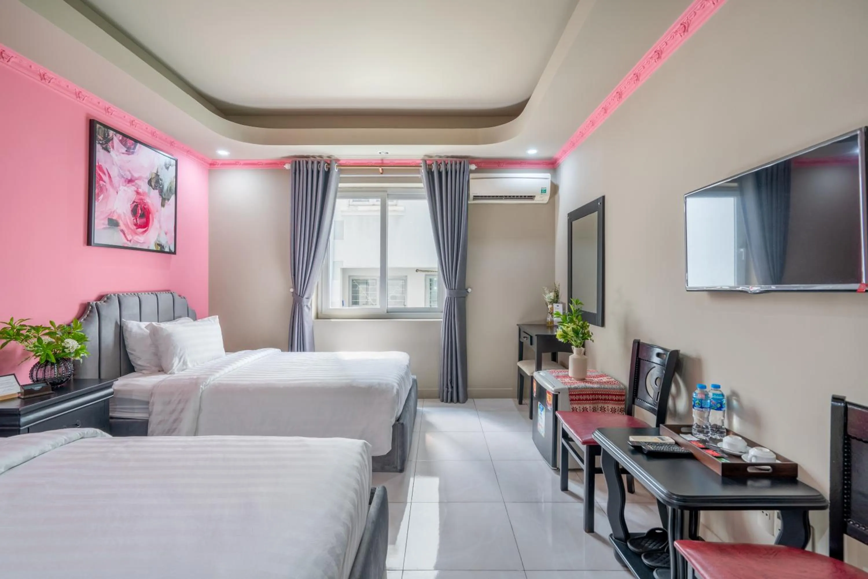 Bed in La Casona Boutique Hotel