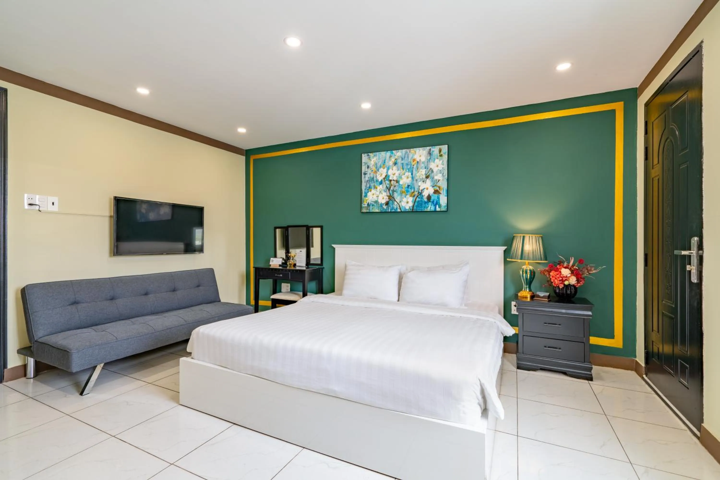 Bed in La Casona Boutique Hotel