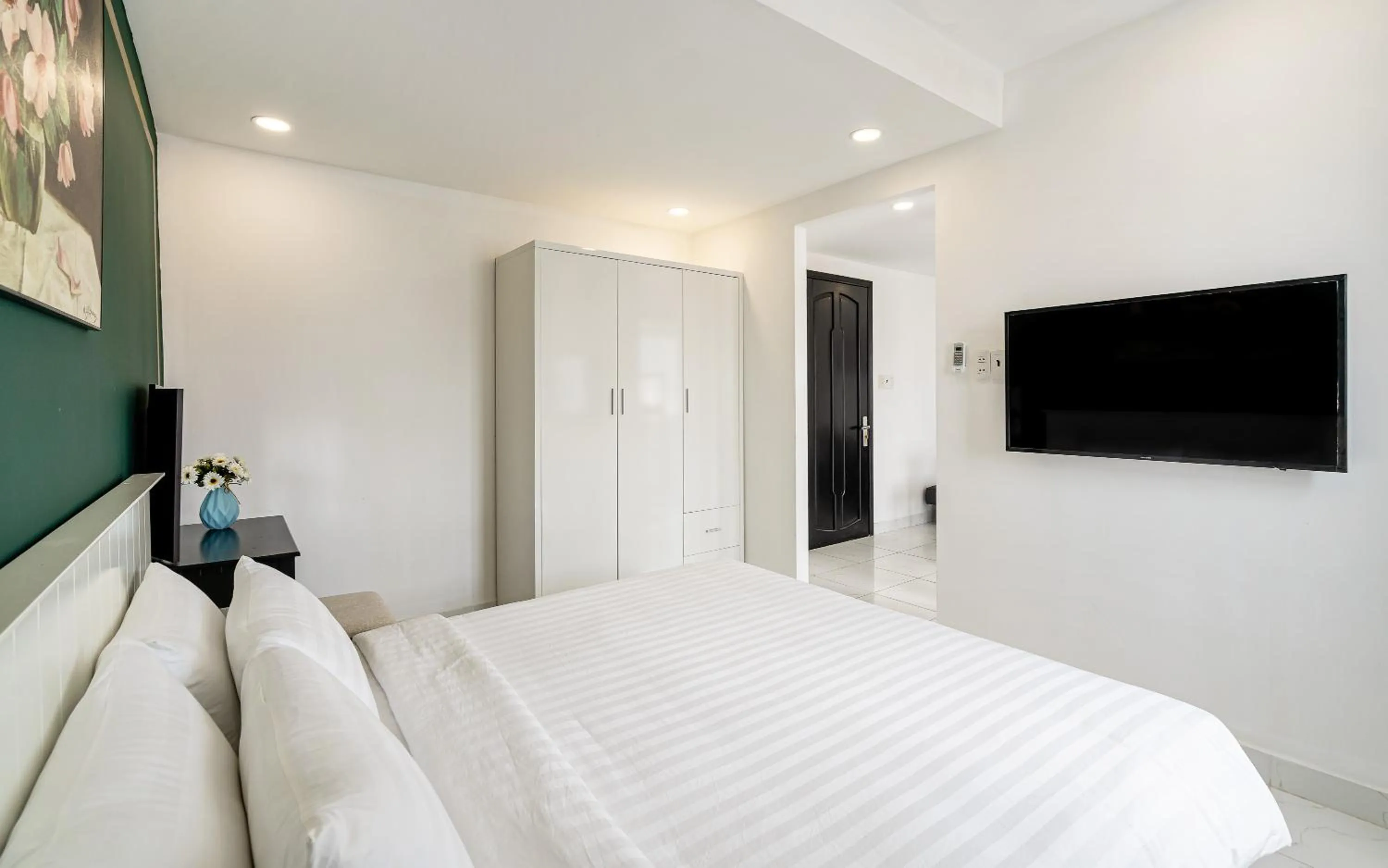 Bed in La Casona Boutique Hotel