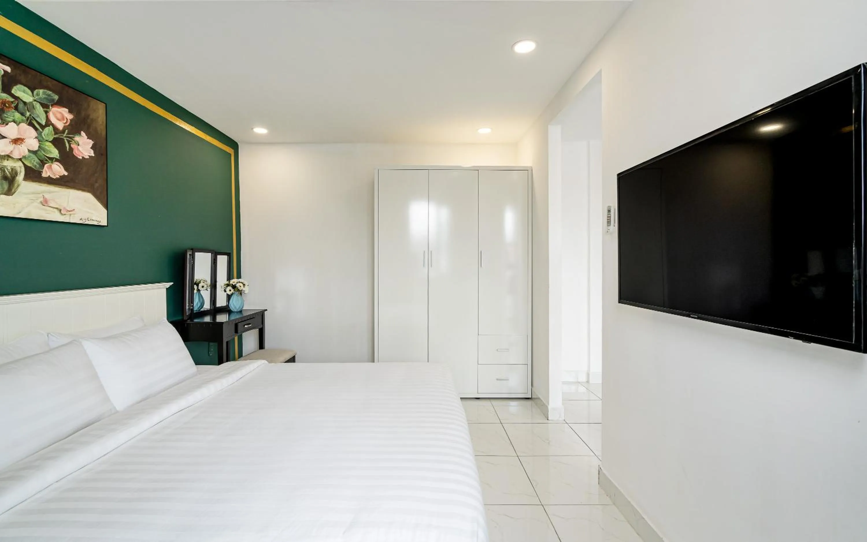 Bed in La Casona Boutique Hotel