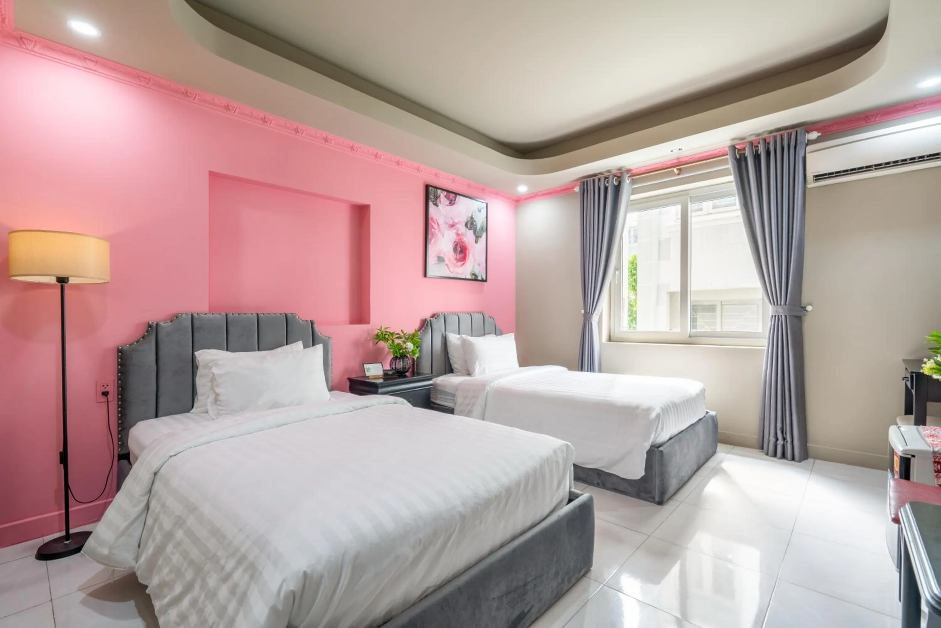 Bed in La Casona Boutique Hotel