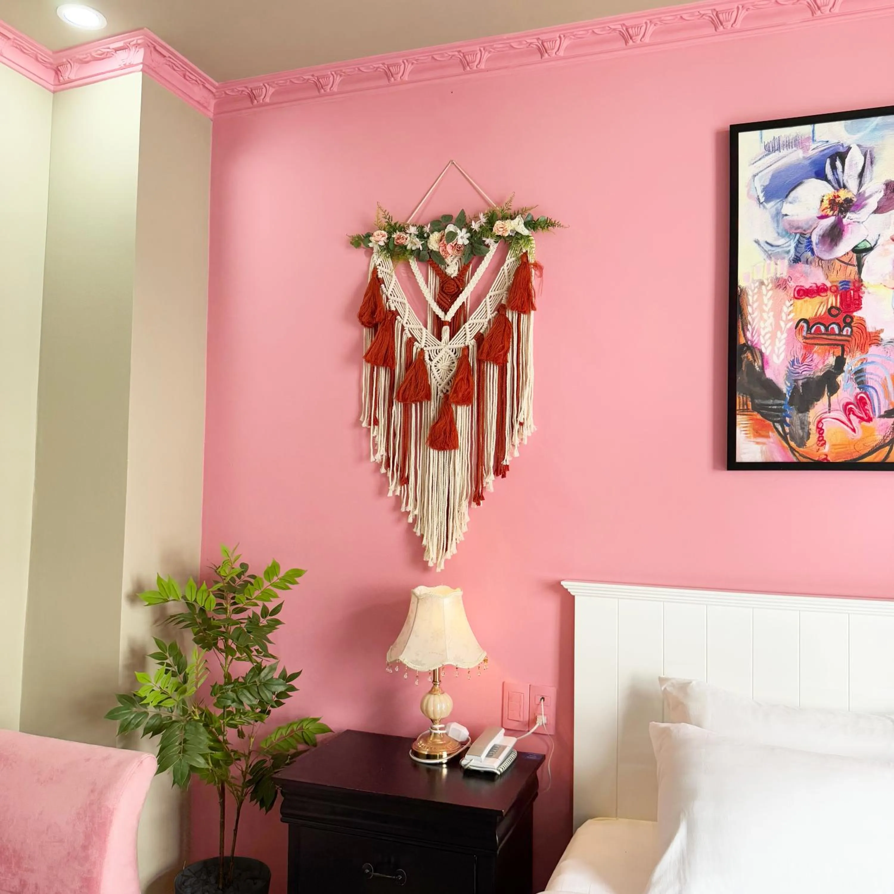 Bed in La Casona Boutique Hotel