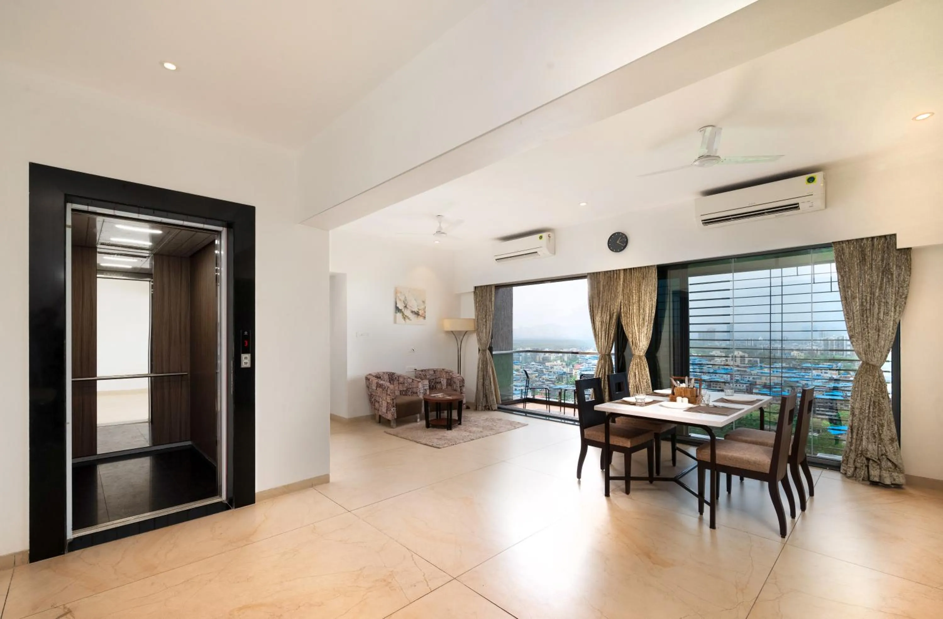 Living room in Freesia Residency By Express Inn - Navi Mumbai
