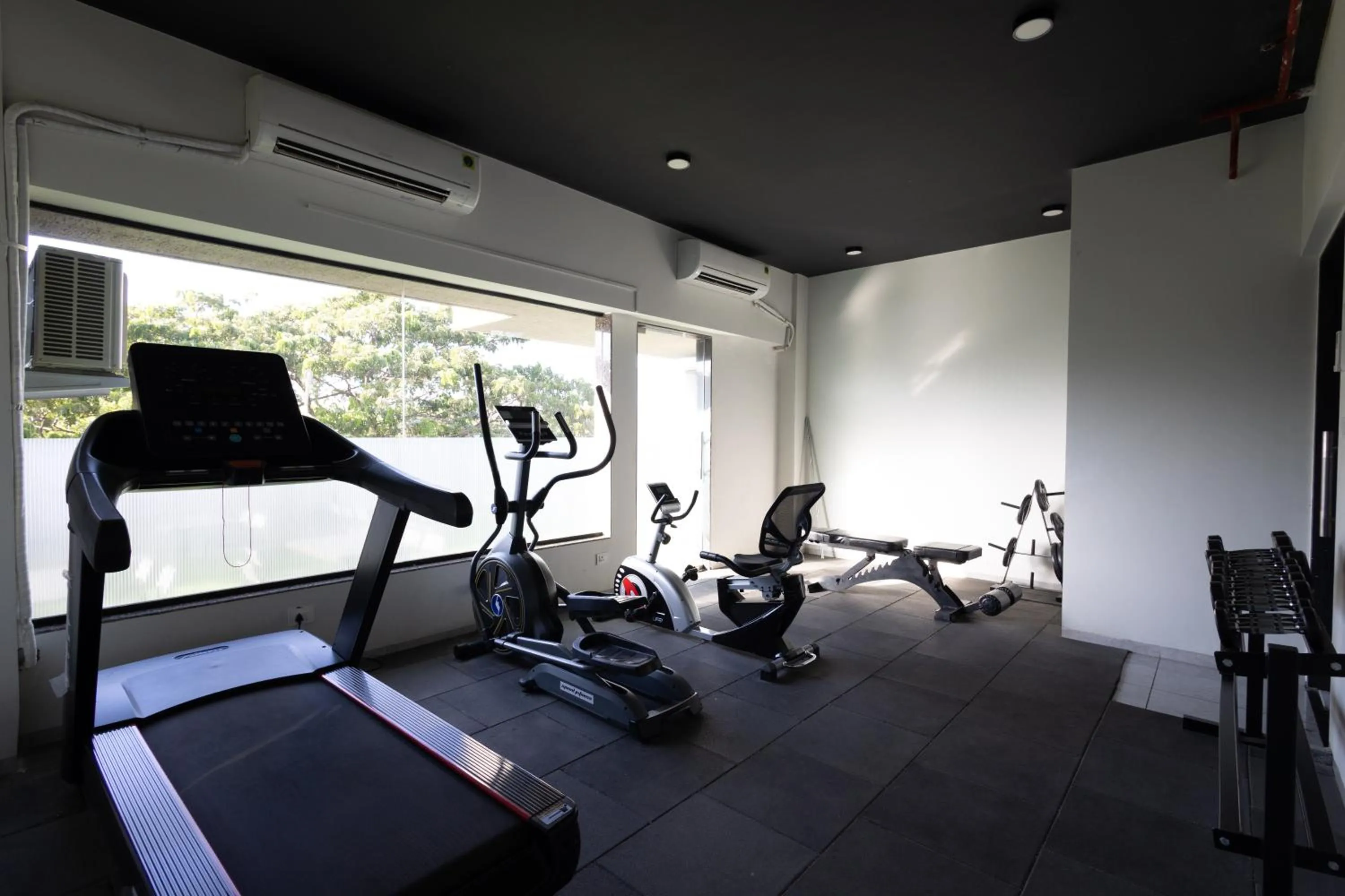 Fitness centre/facilities in Freesia Residency By Express Inn - Navi Mumbai
