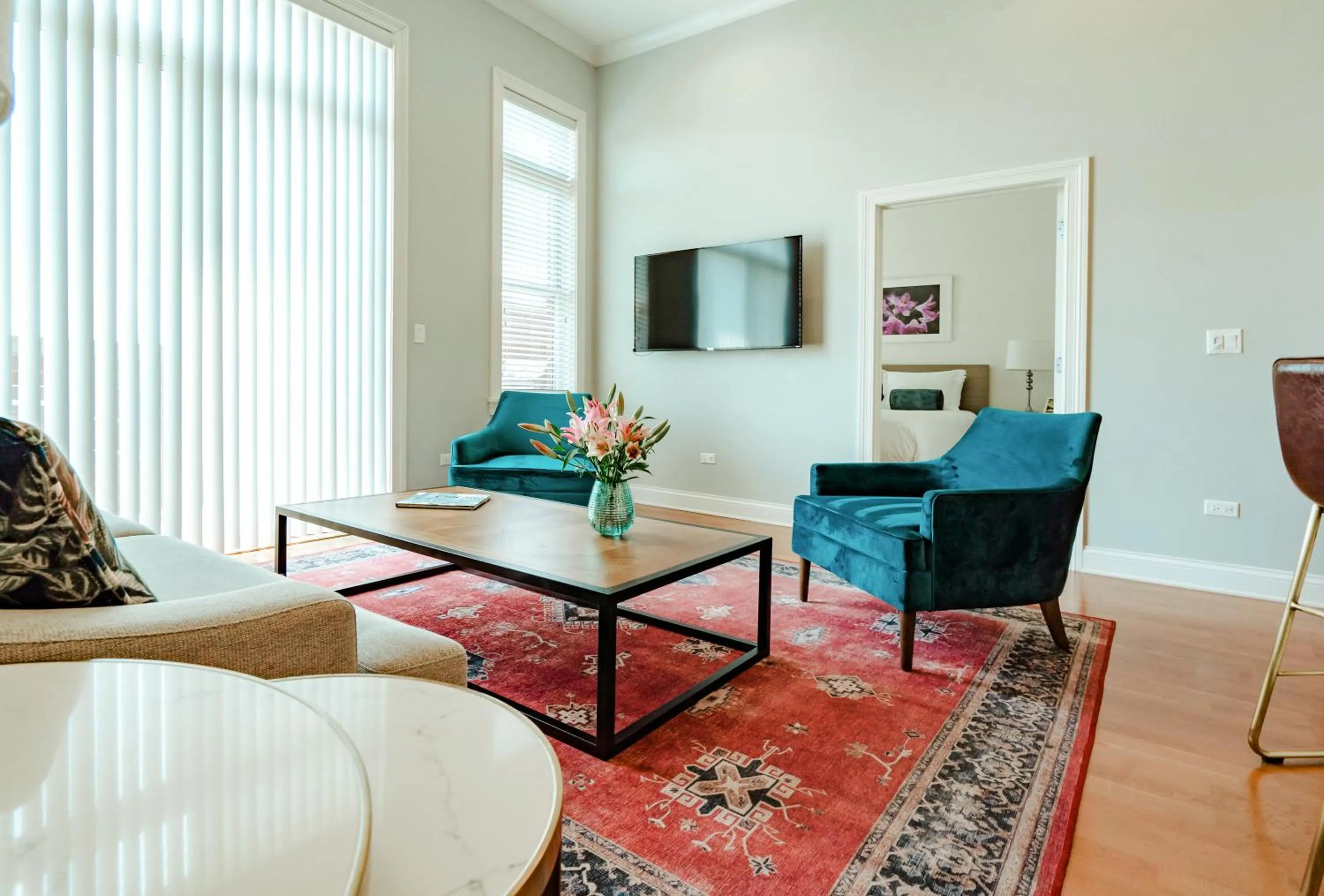 Living room in The Guesthouse Hotel