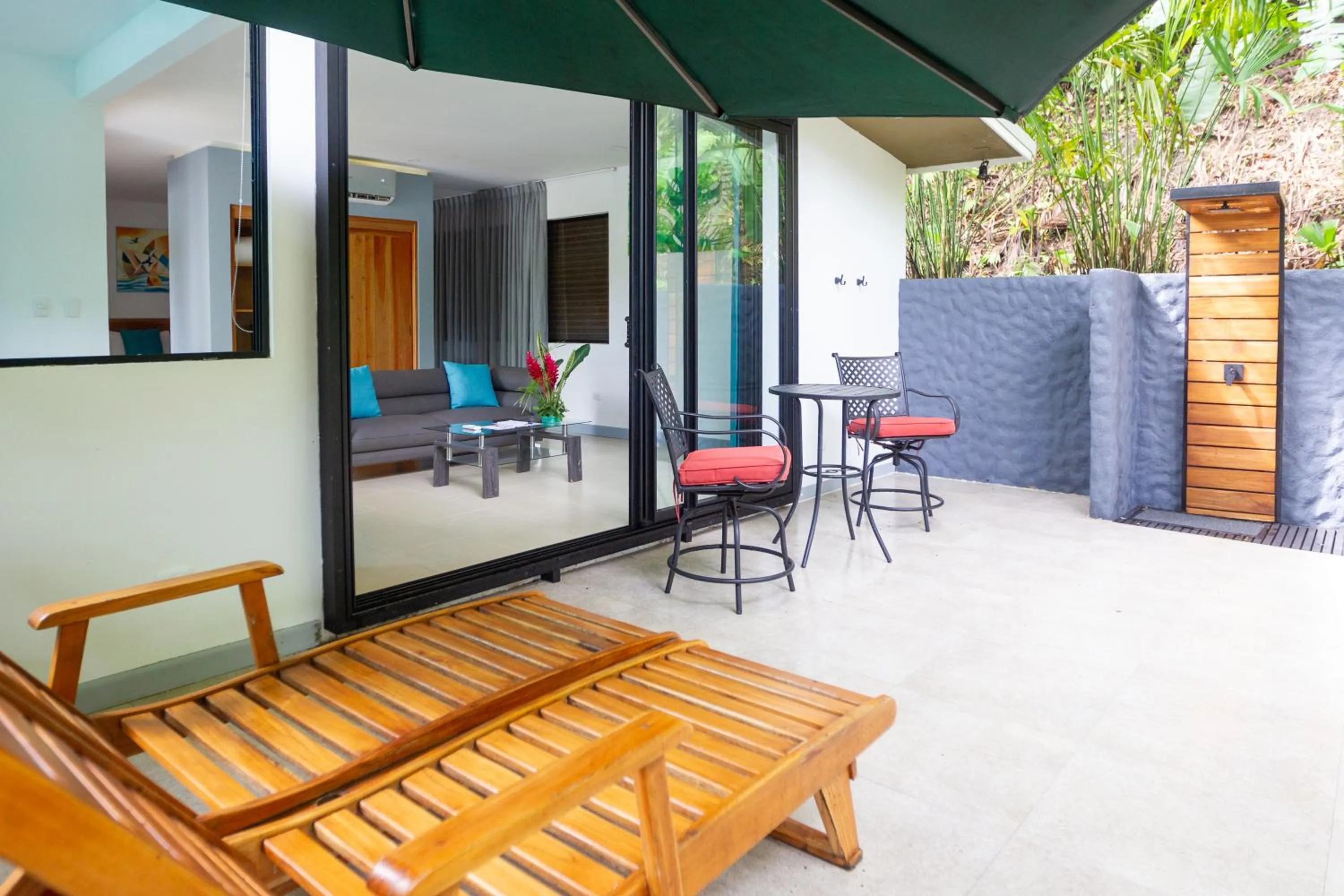 Patio in La Vela Boutique Hotel