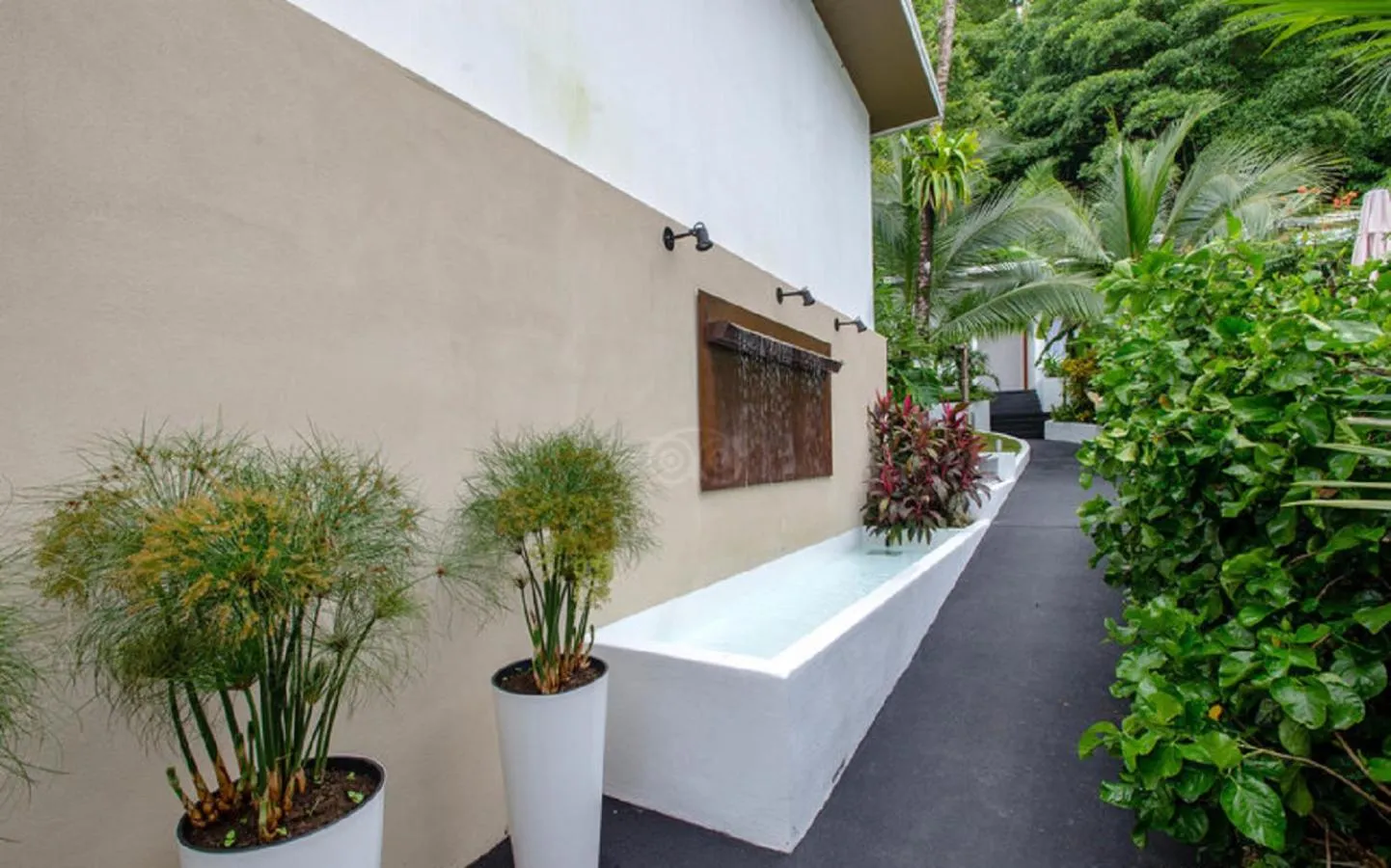 Garden in La Vela Boutique Hotel