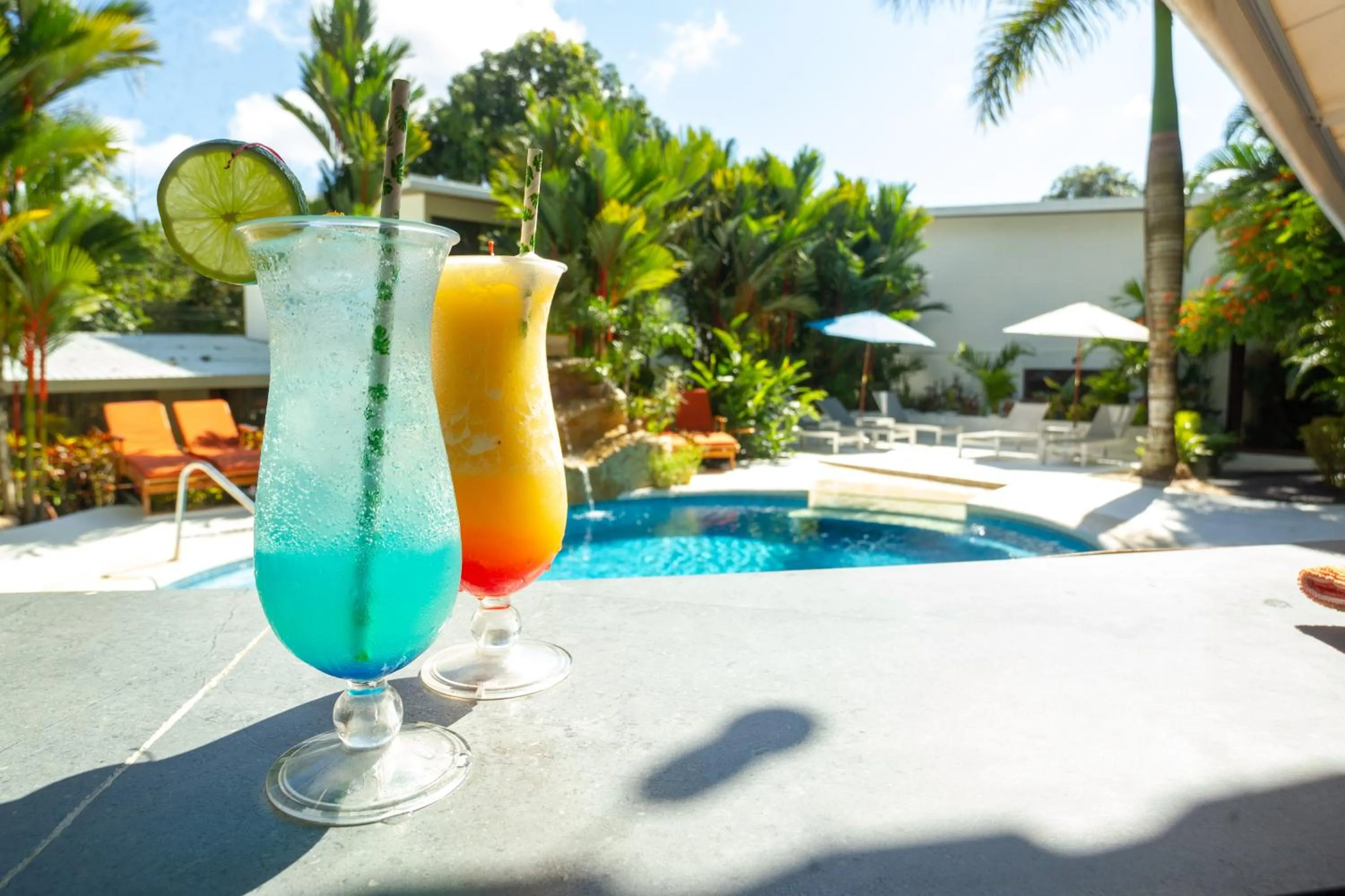 Food and drinks in La Vela Boutique Hotel