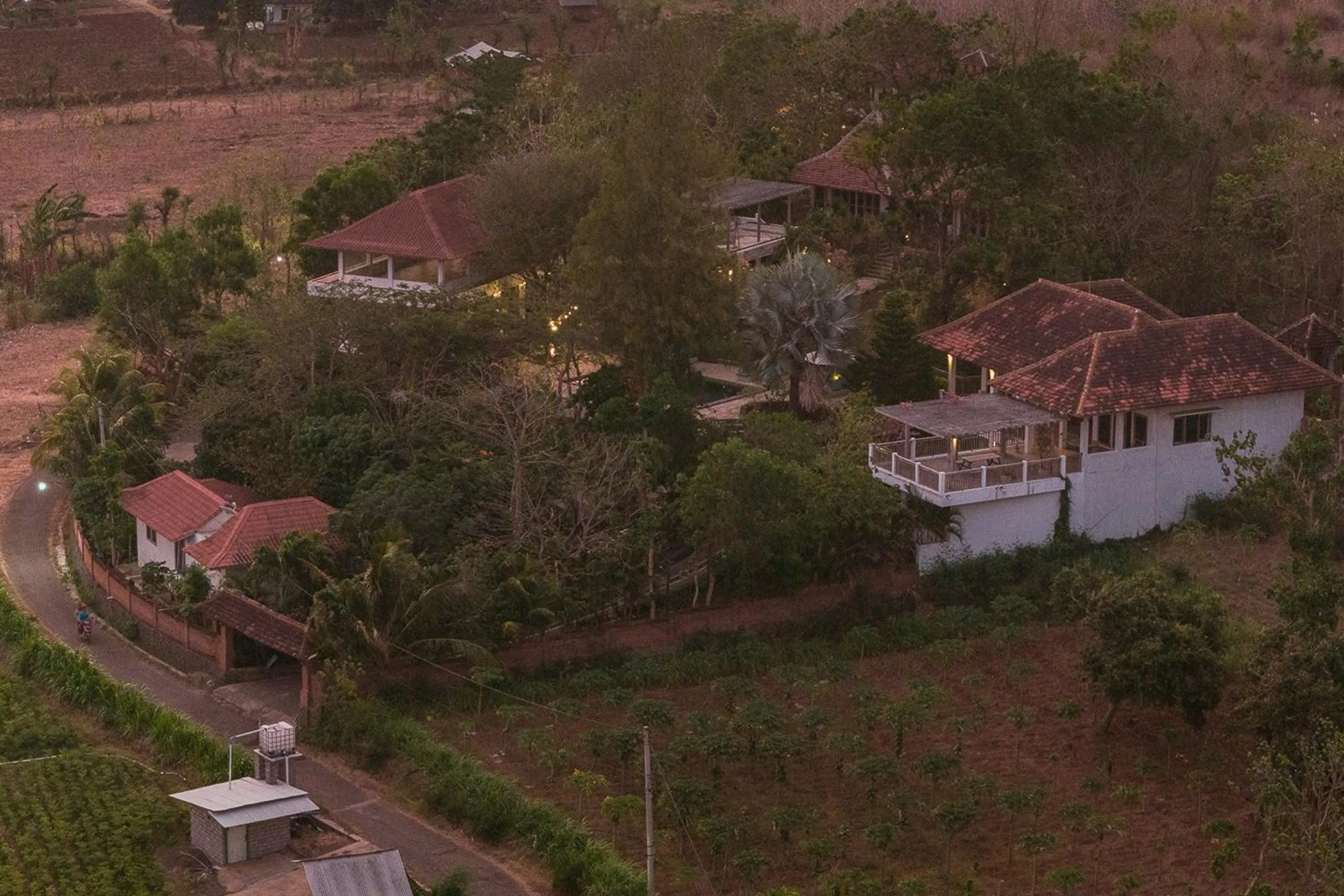 Bird's eye view in Bangsring Breeze