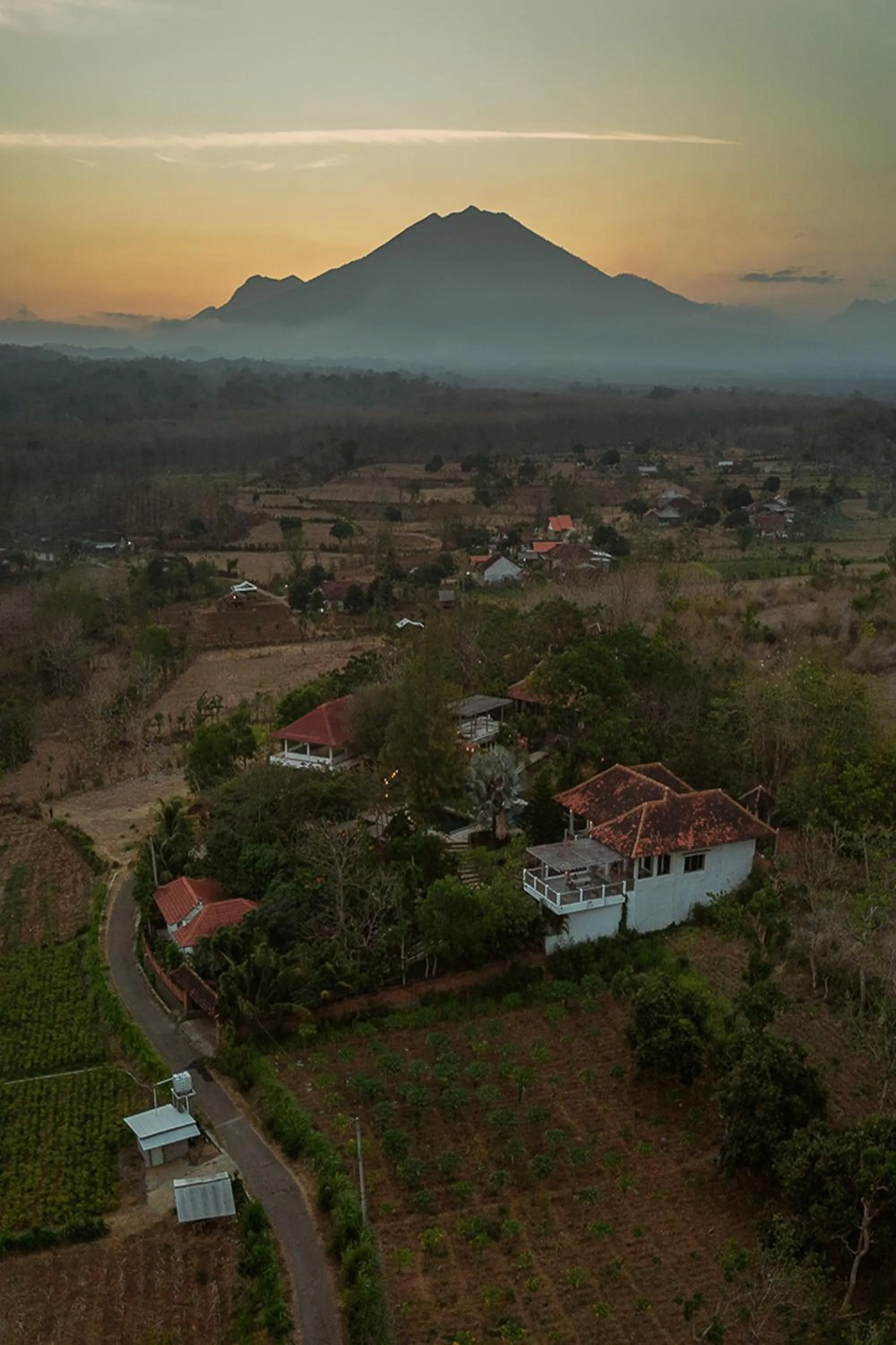 Bird's eye view in Bangsring Breeze