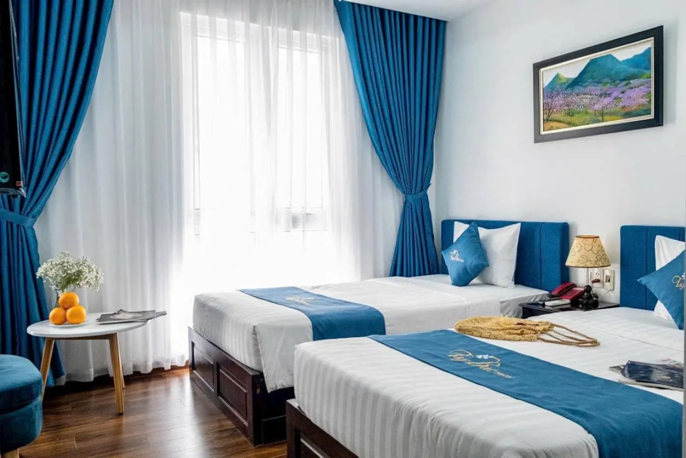 Bedroom, Bed in Tay Bac Hotel Da Nang