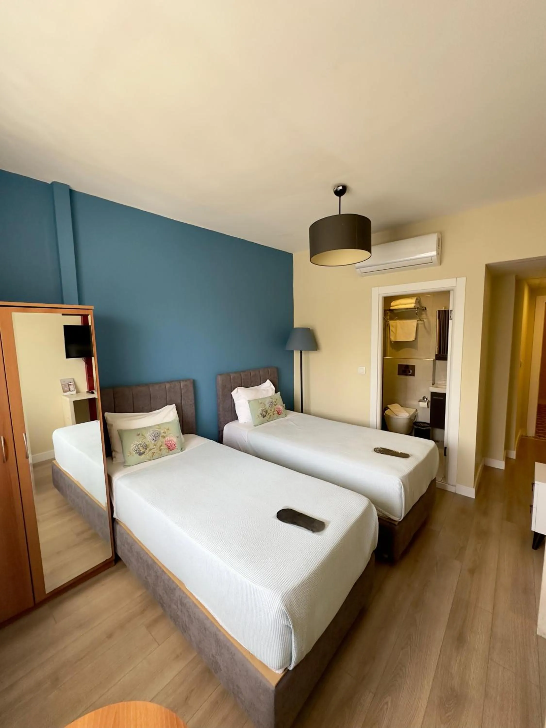 Bed in Elite Marmara Express Otel