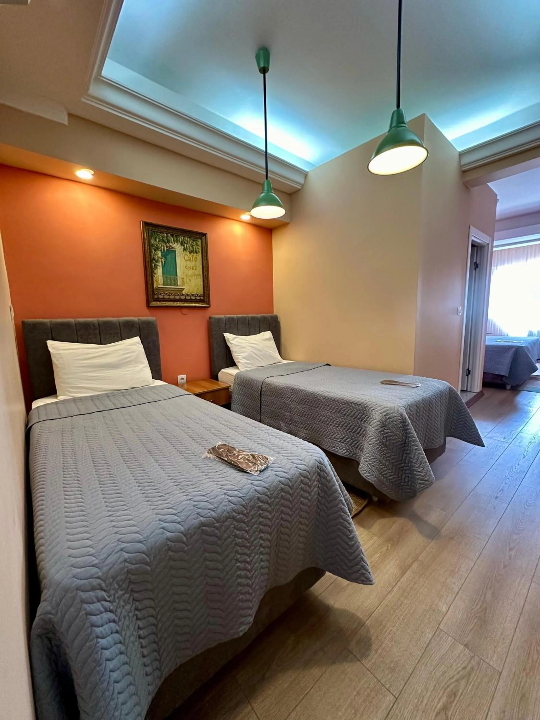 Bed in Elite Marmara Express Otel