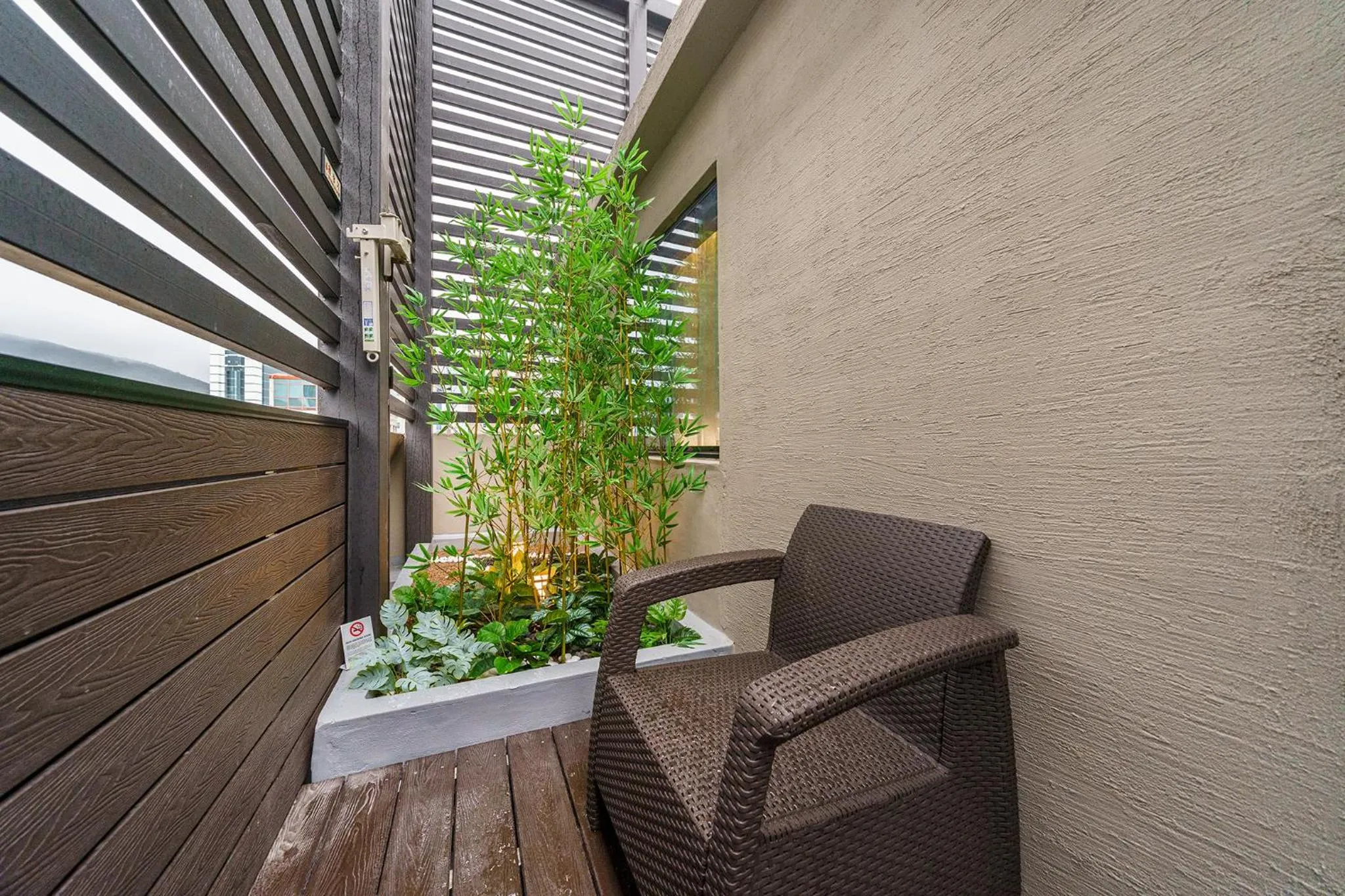 Balcony/Terrace in Hotel Foret The Spa