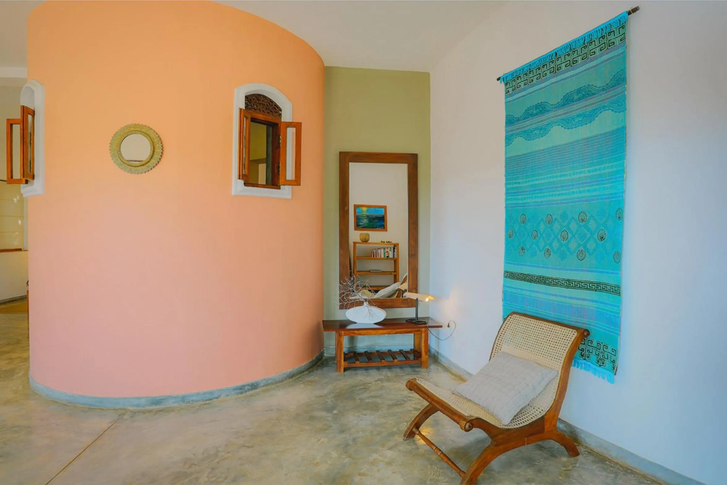 Seating area in Highland Villa