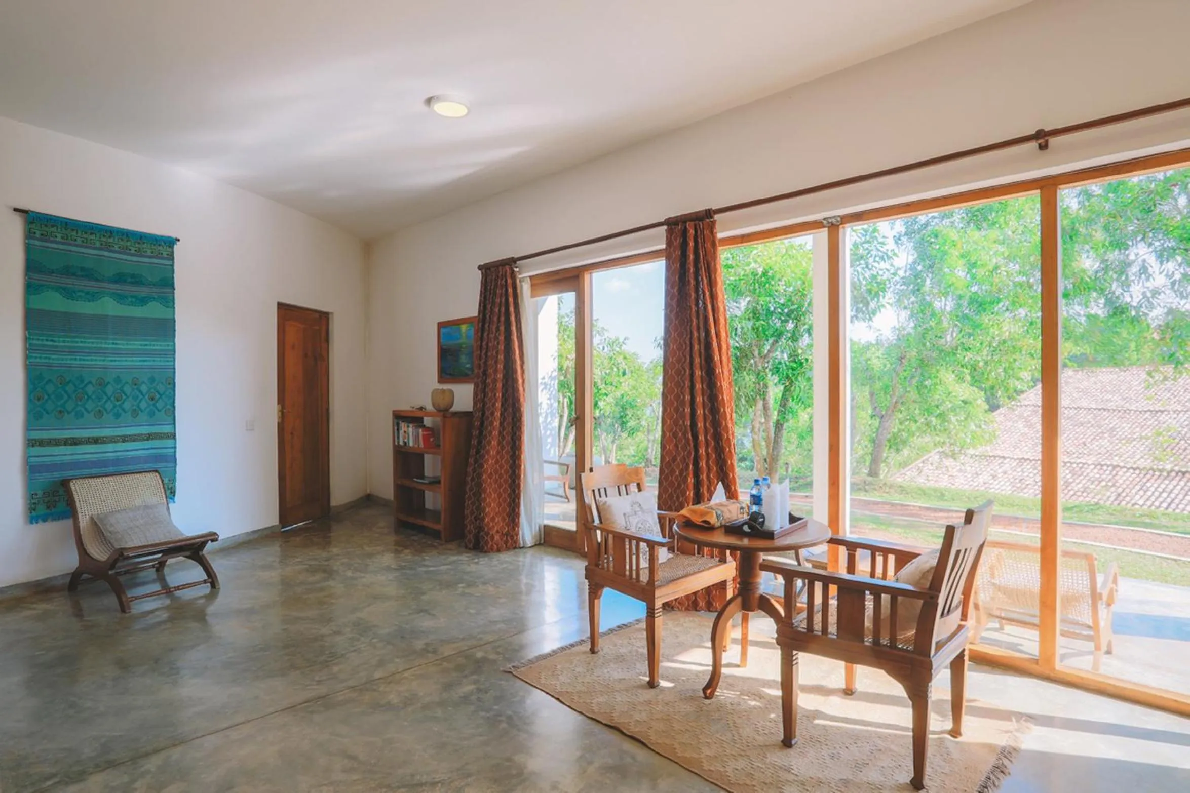Seating area in Highland Villa