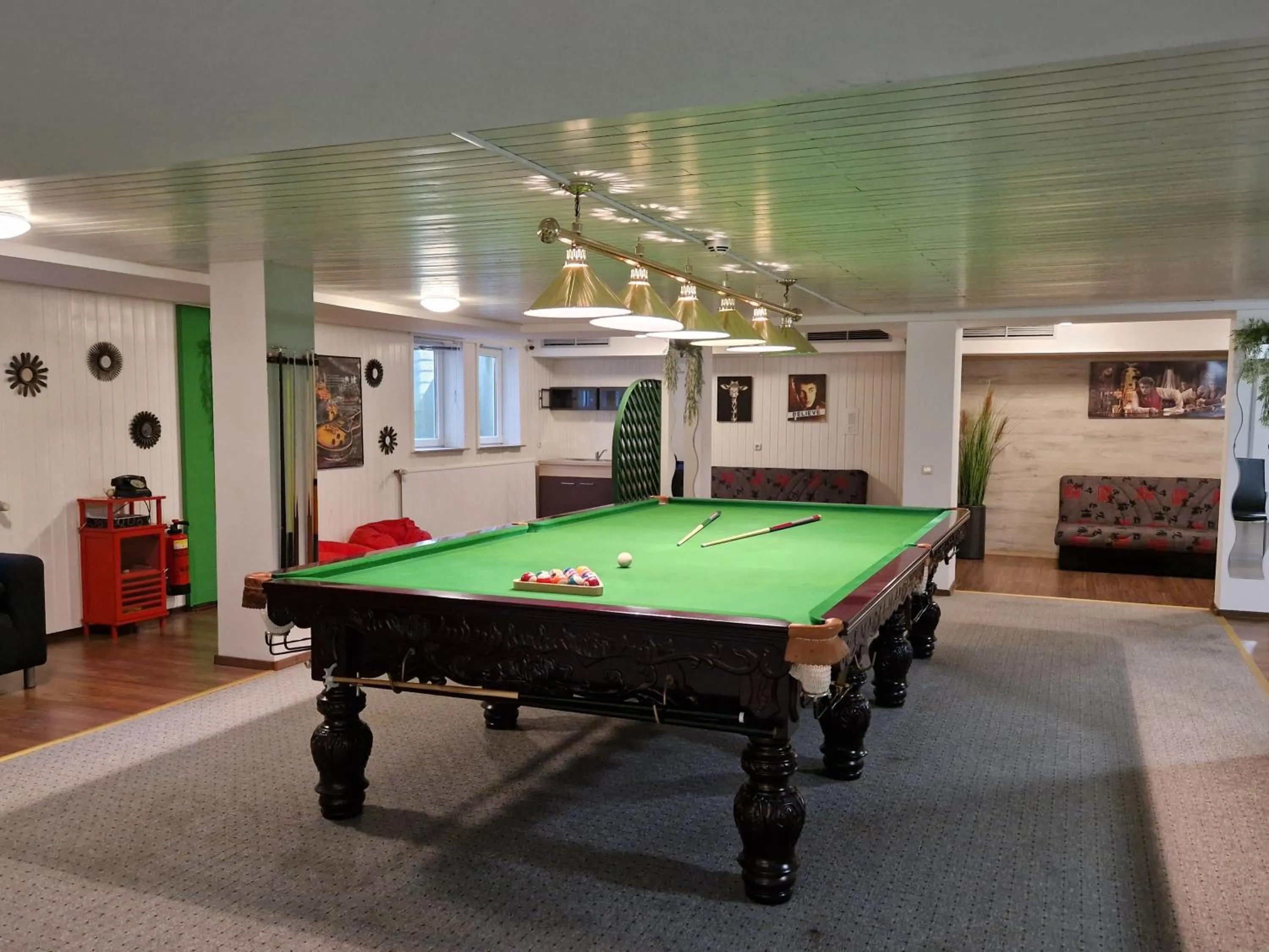 Billiard in Schwanen-Resort