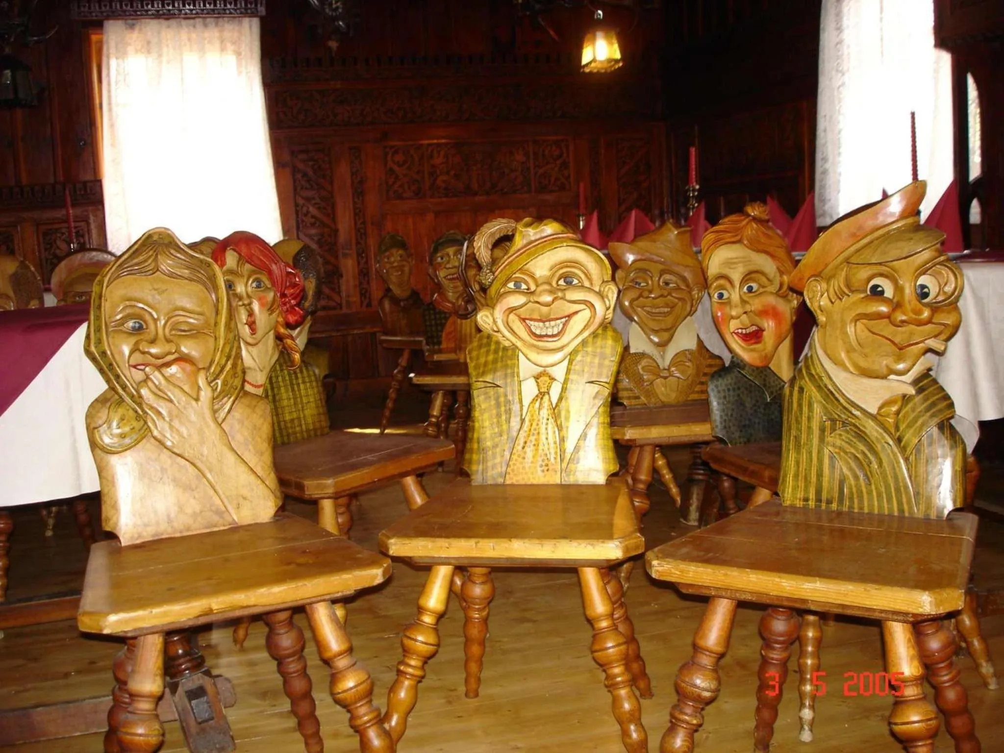 Decorative detail in Penzion Rejviz