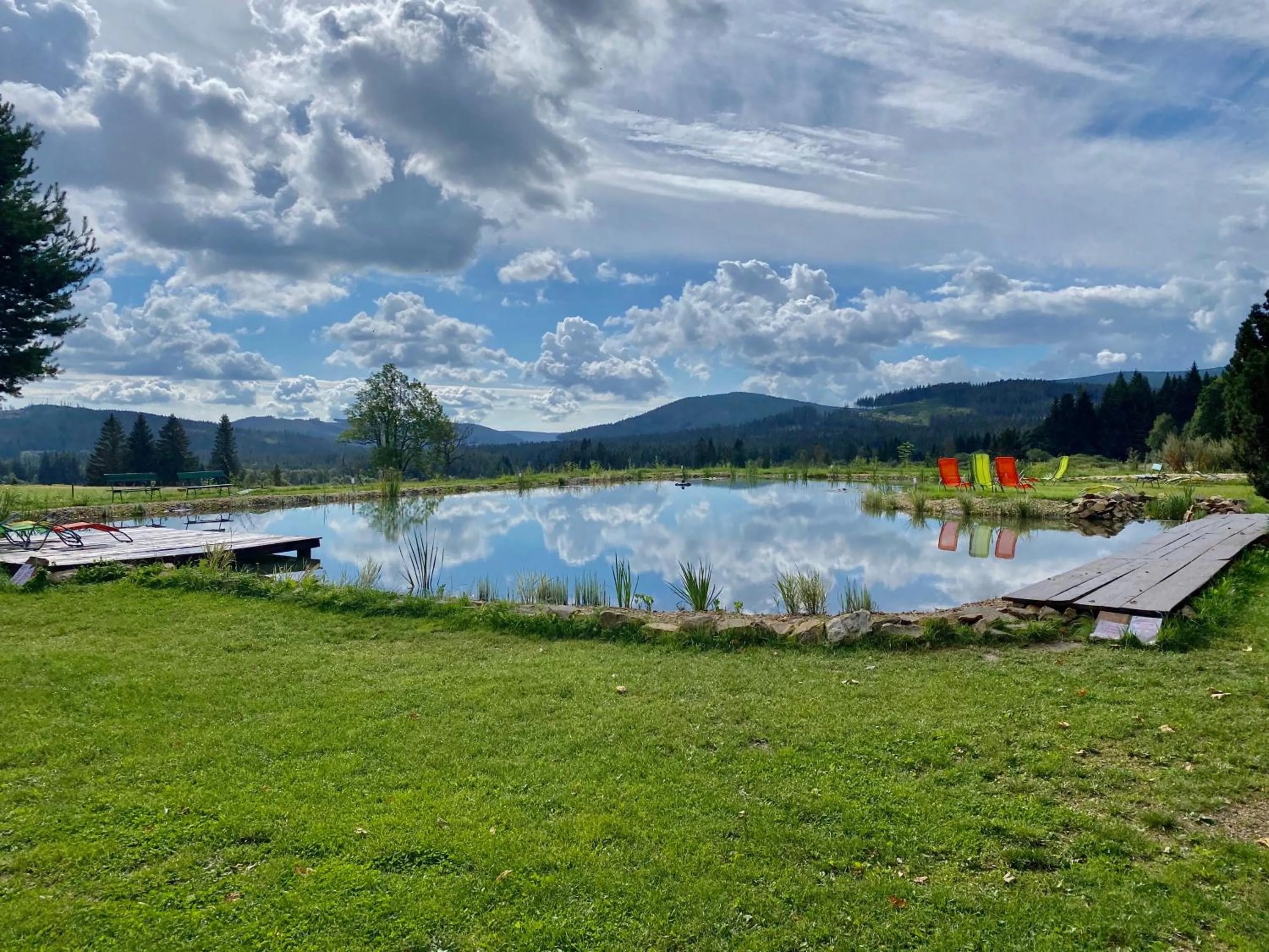 Garden in Penzion Rejviz