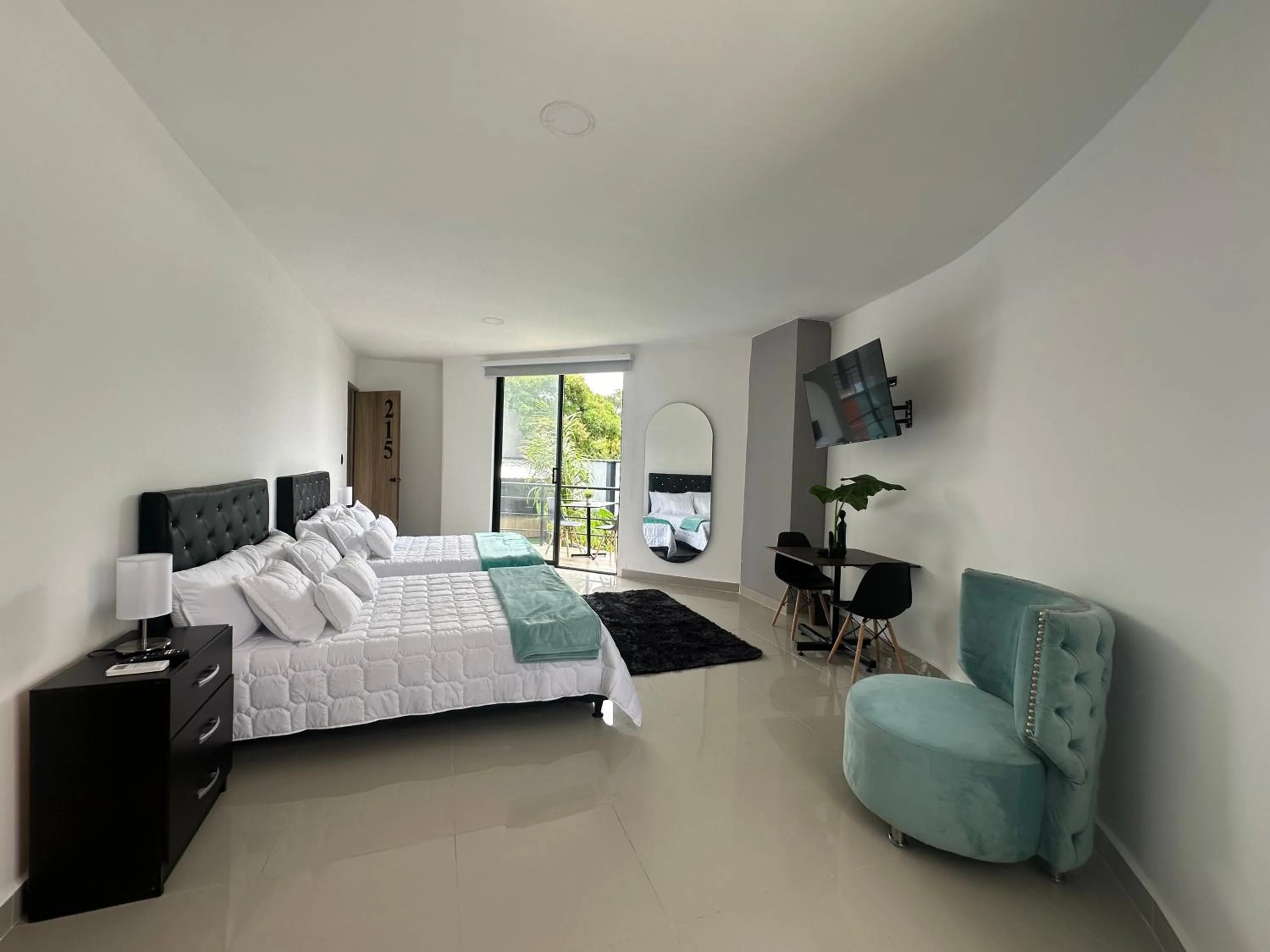 Bedroom, Bed in Hotel Boutique Ciudad Jardin