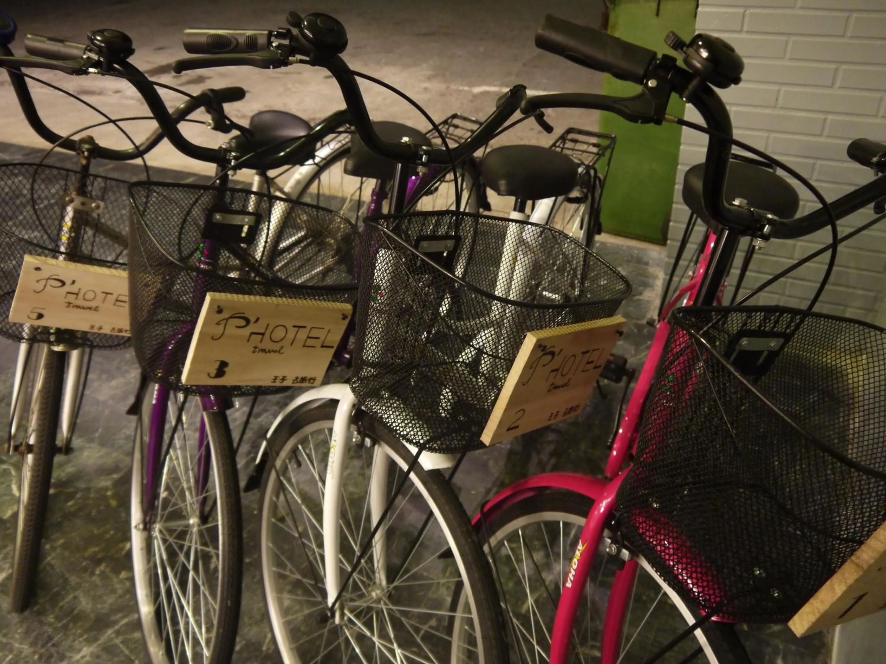 Cycling in Prince Hotel