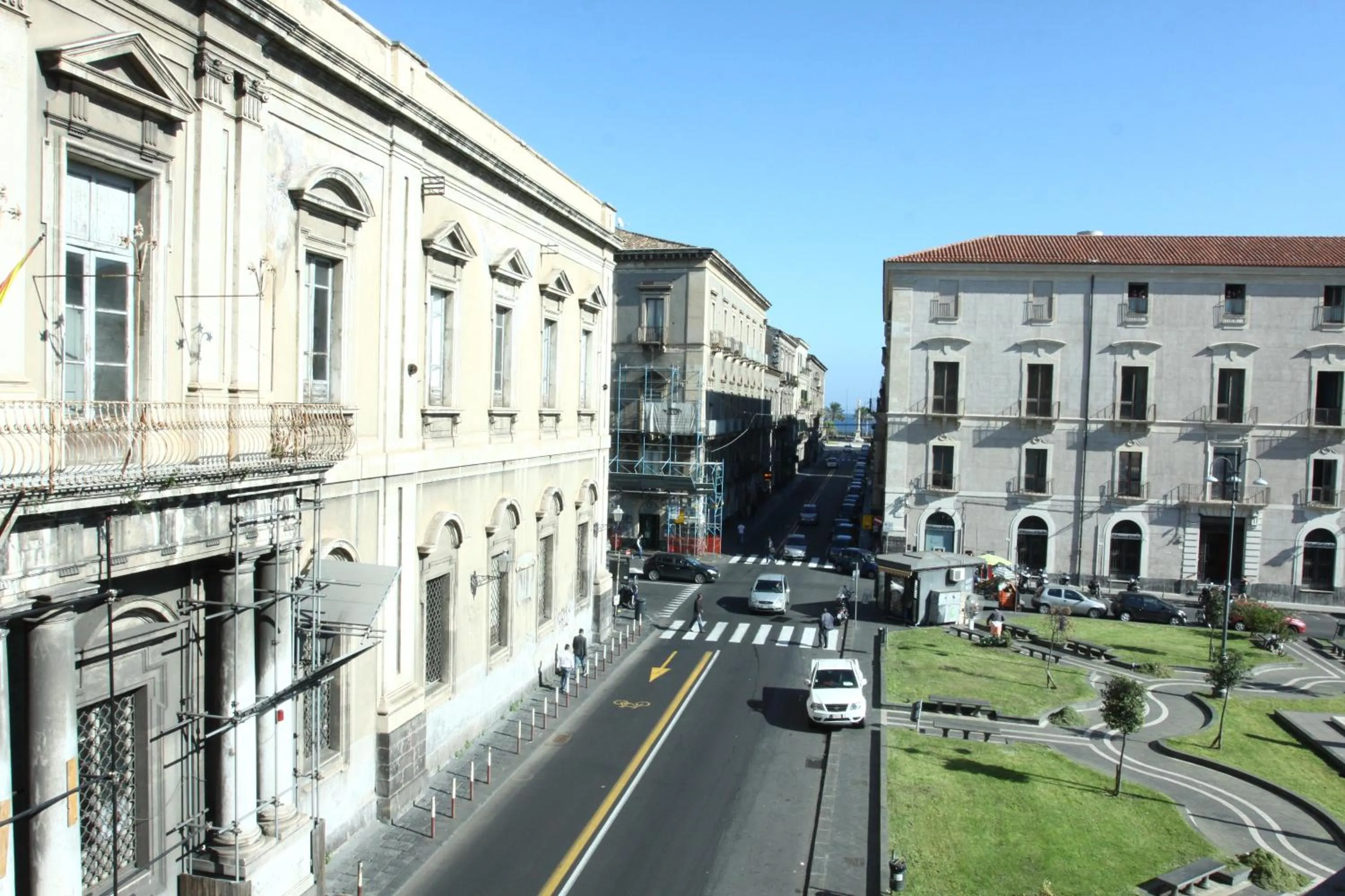 City view in B&B Suite Cutelli