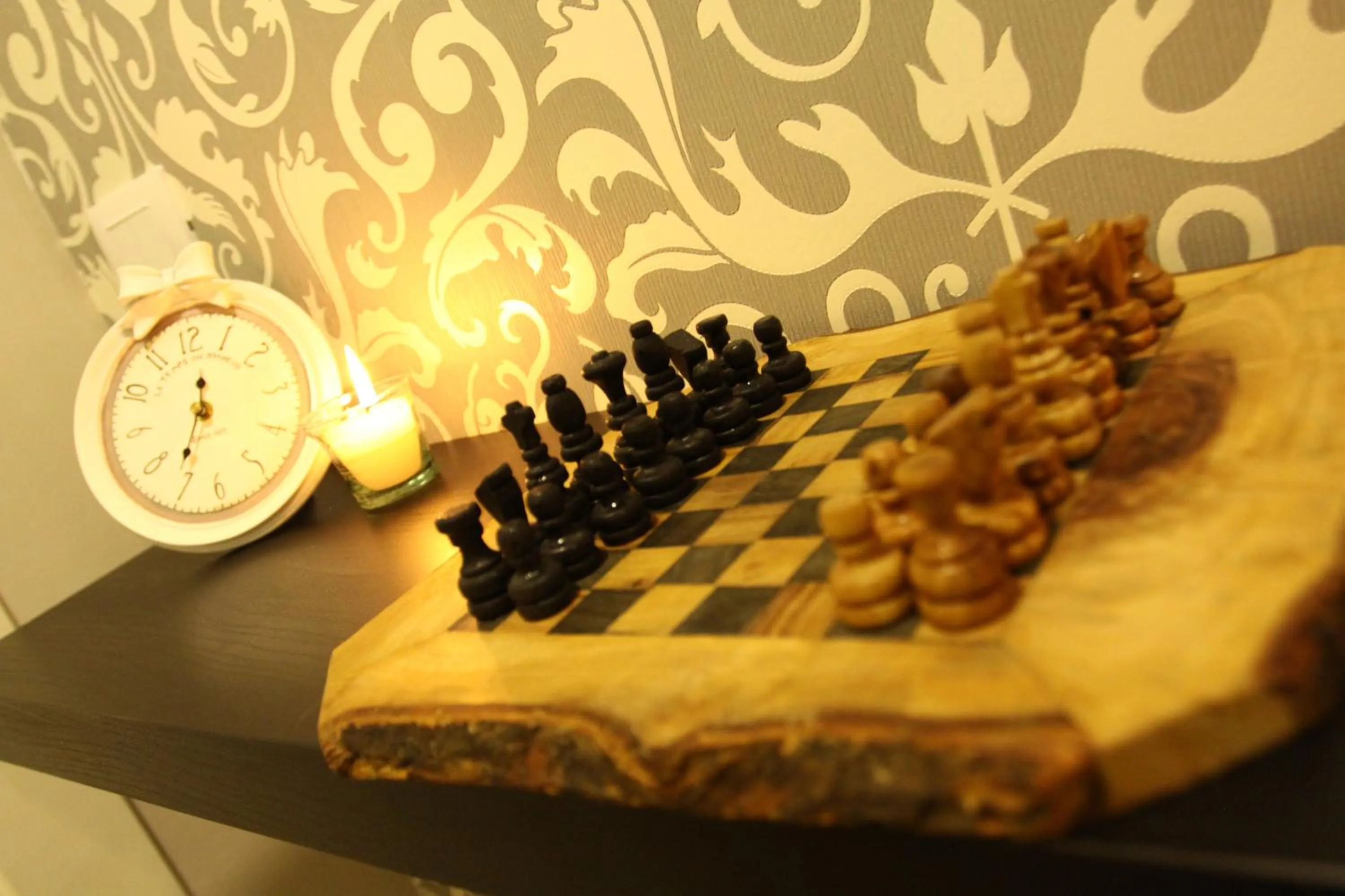 Decorative detail in B&B Suite Cutelli