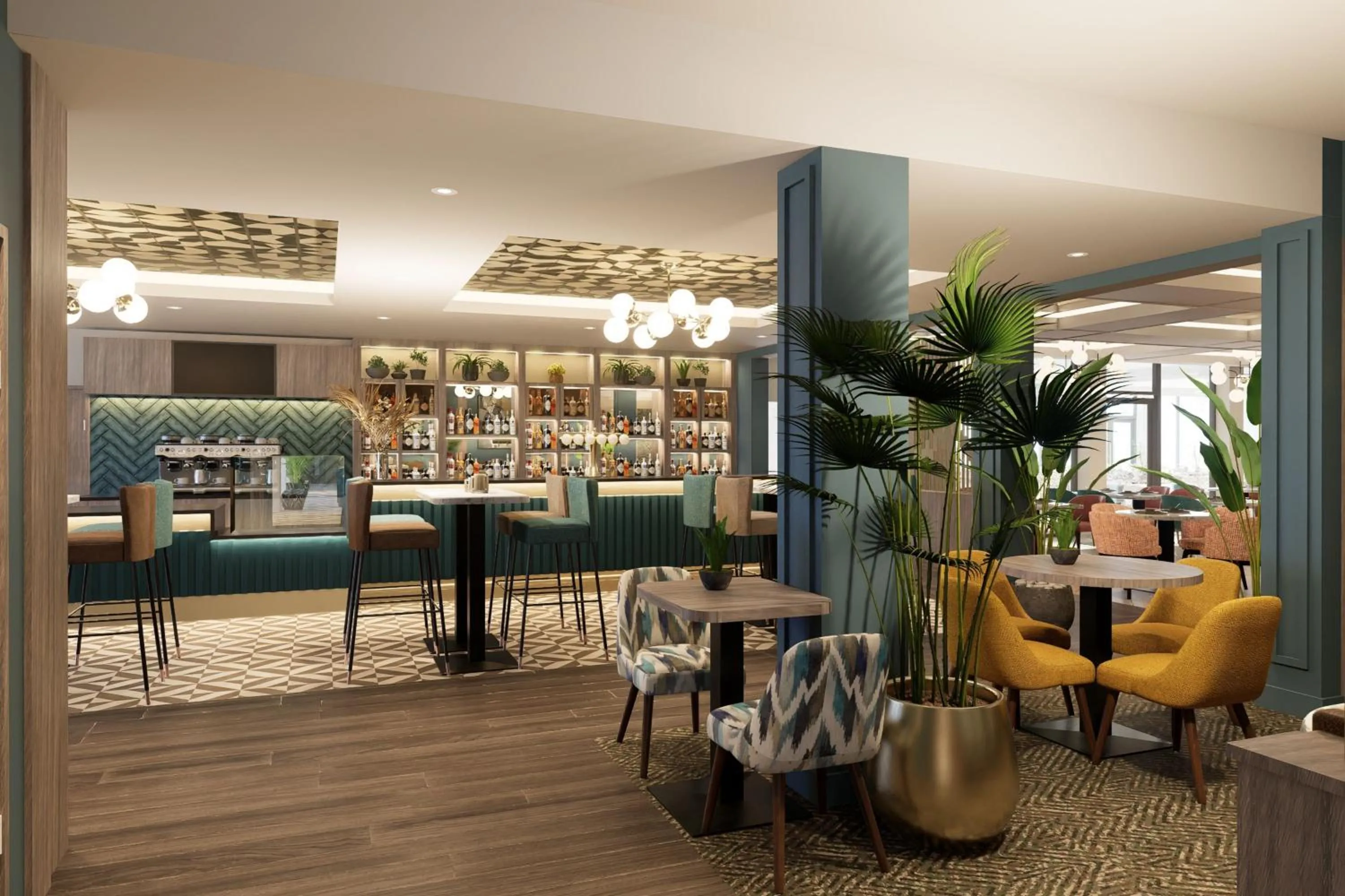 Lounge or bar in Delta Hotels by Marriott Colchester