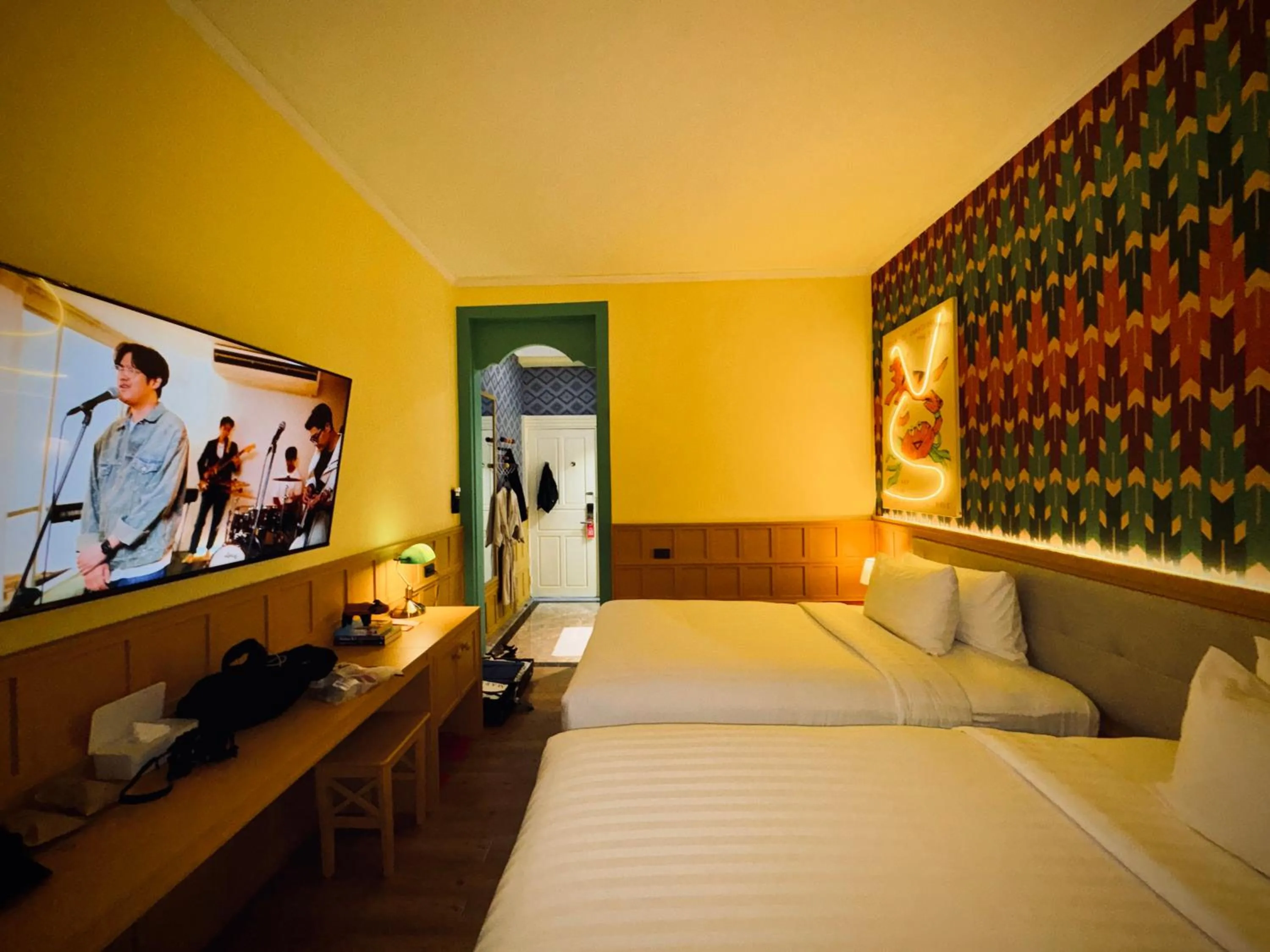 Bed in Senglao Boutique Hotel Luang Prabang