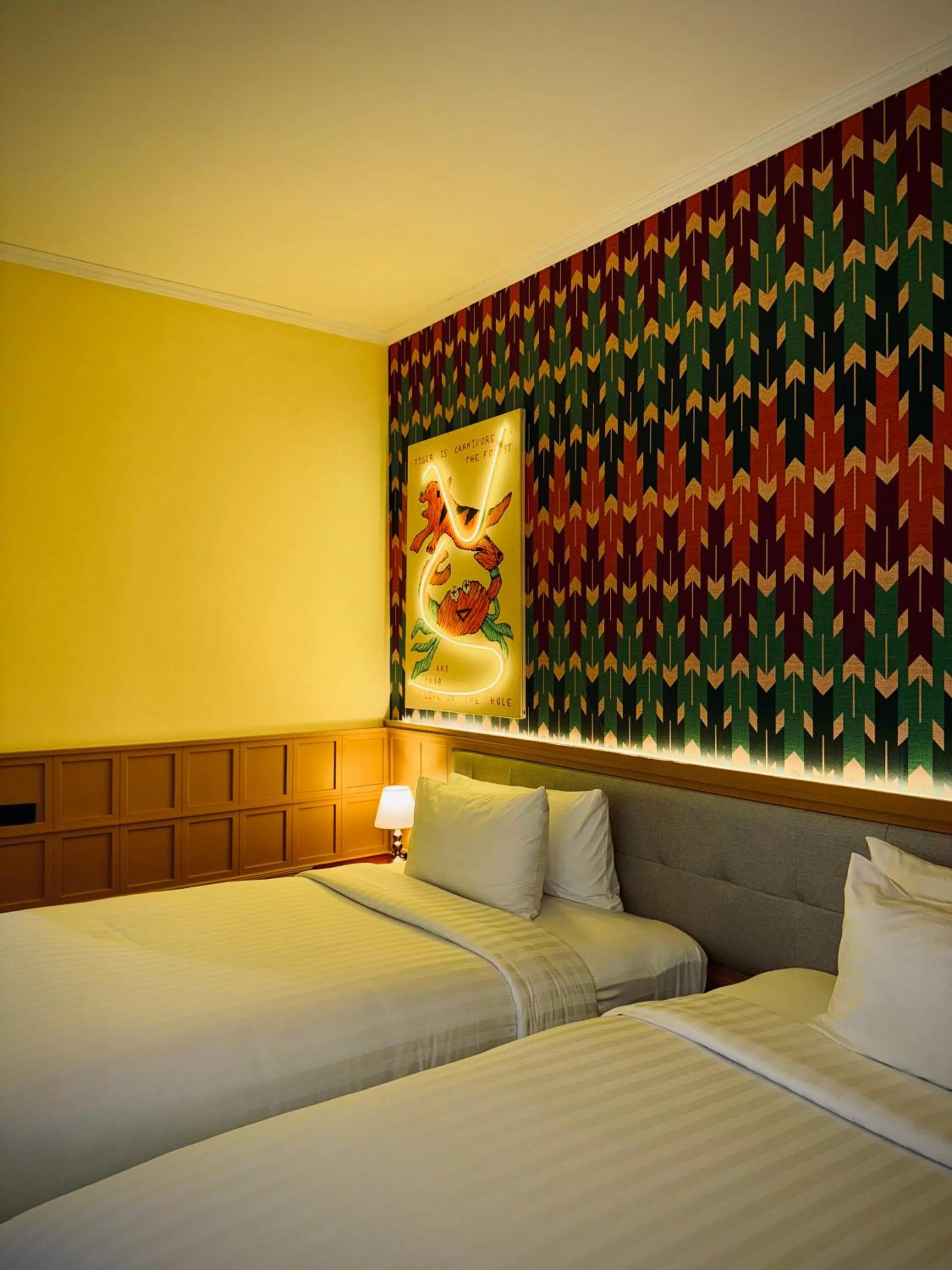 Bed in Senglao Boutique Hotel Luang Prabang