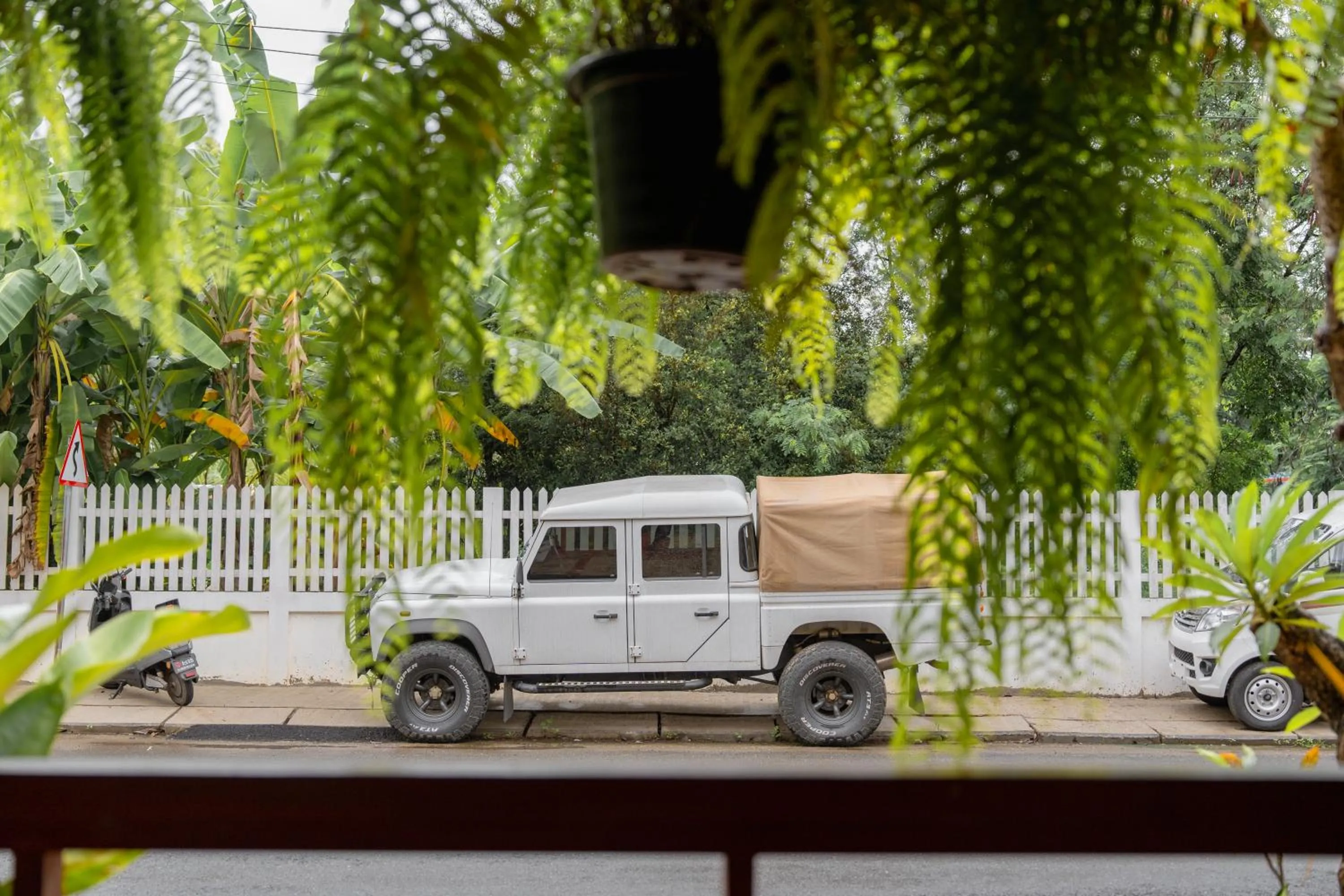 Quiet street view in Senglao Boutique Hotel Luang Prabang