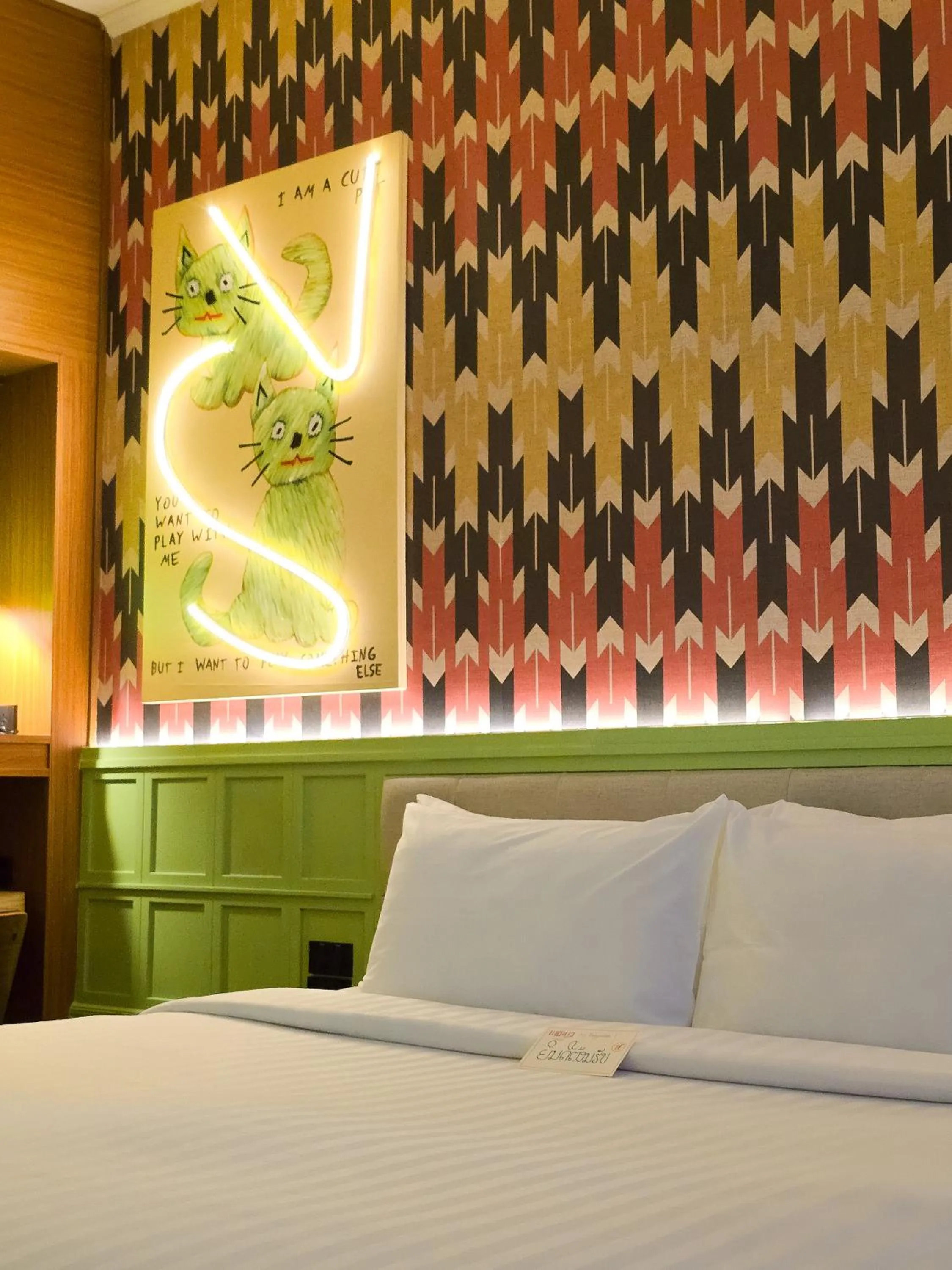 Bed in Senglao Boutique Hotel Luang Prabang