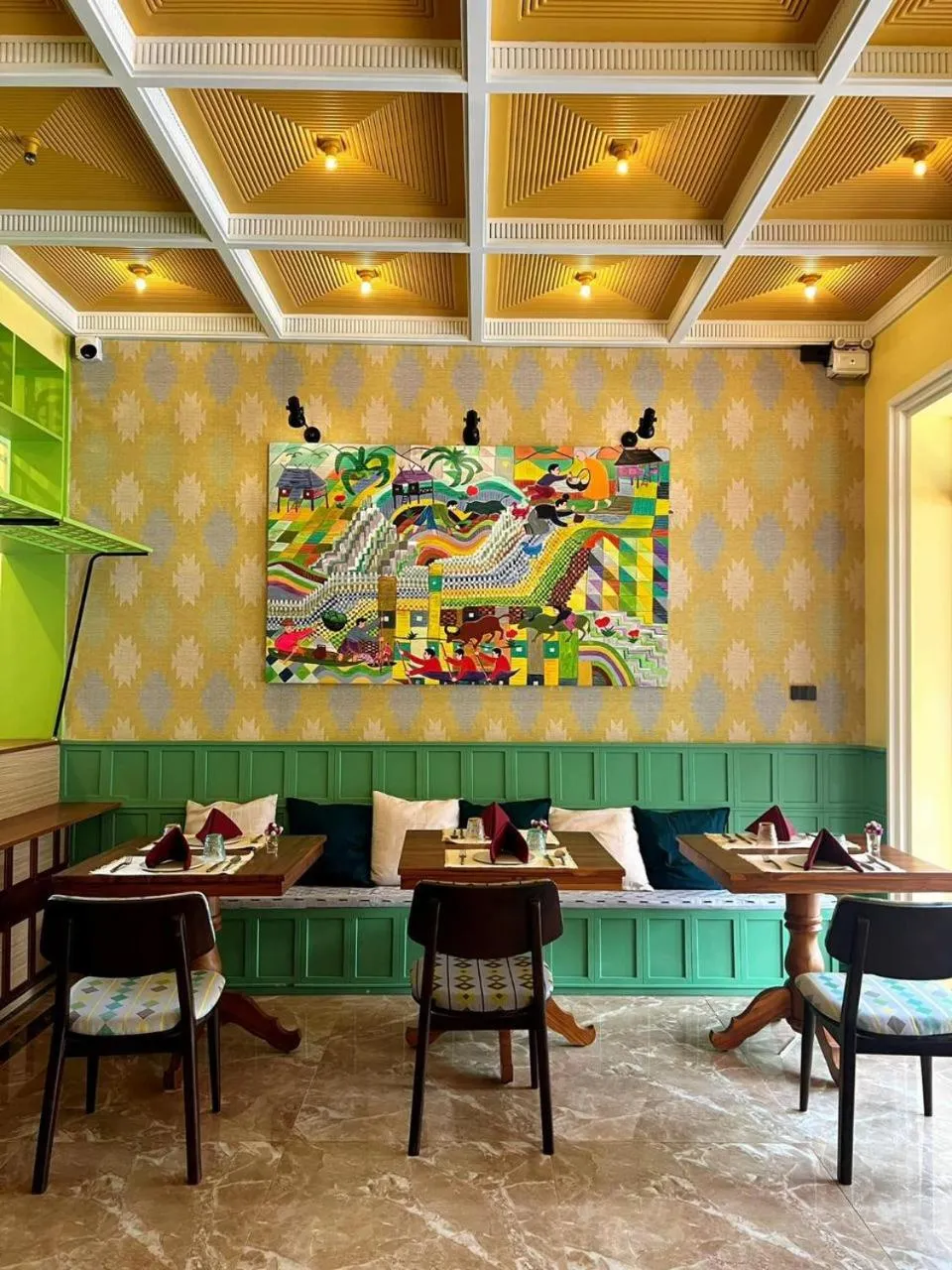 Restaurant/places to eat in Senglao Boutique Hotel Luang Prabang