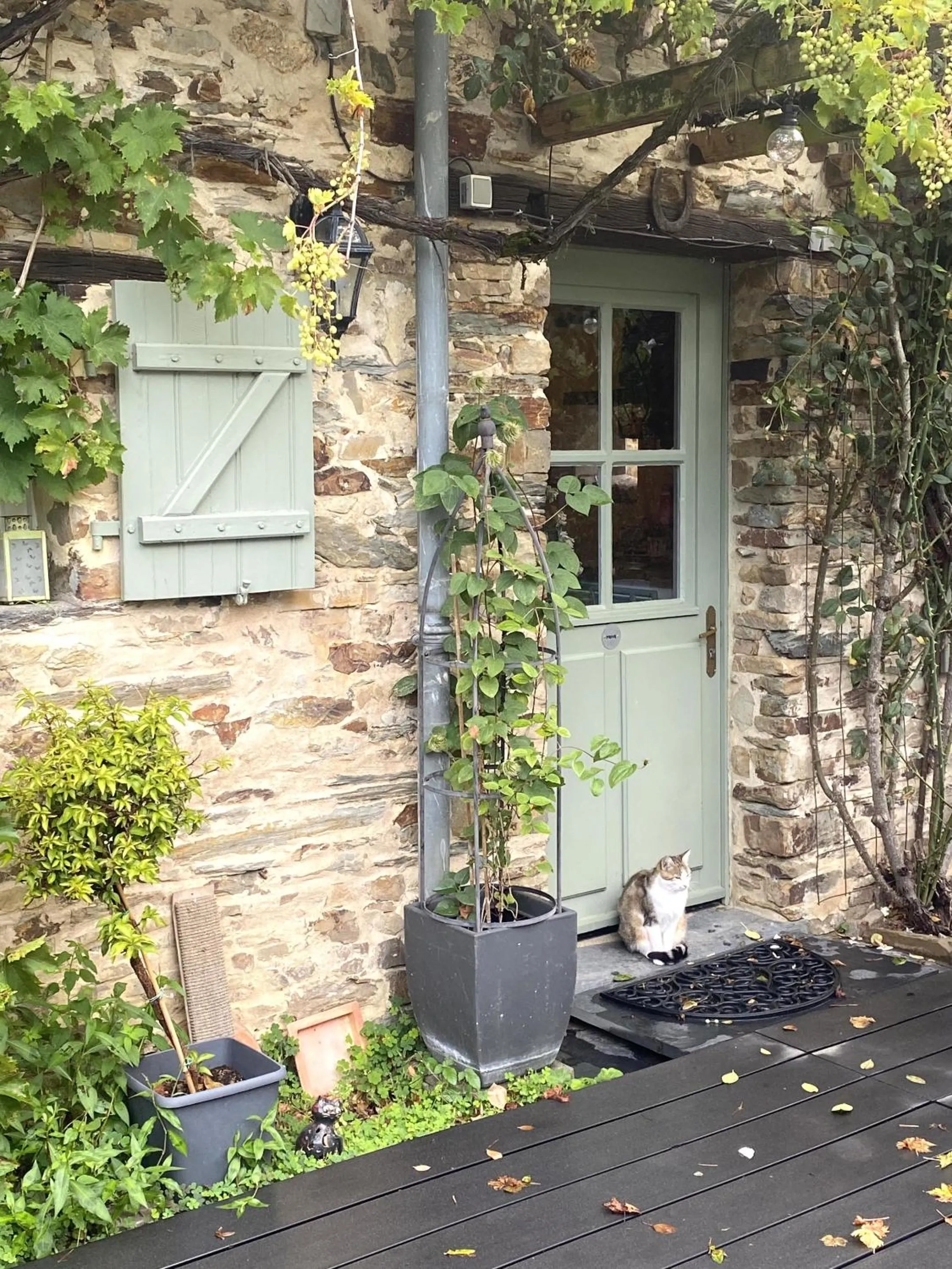 Lobby or reception in Chambres d'Hotes - La Marmoire