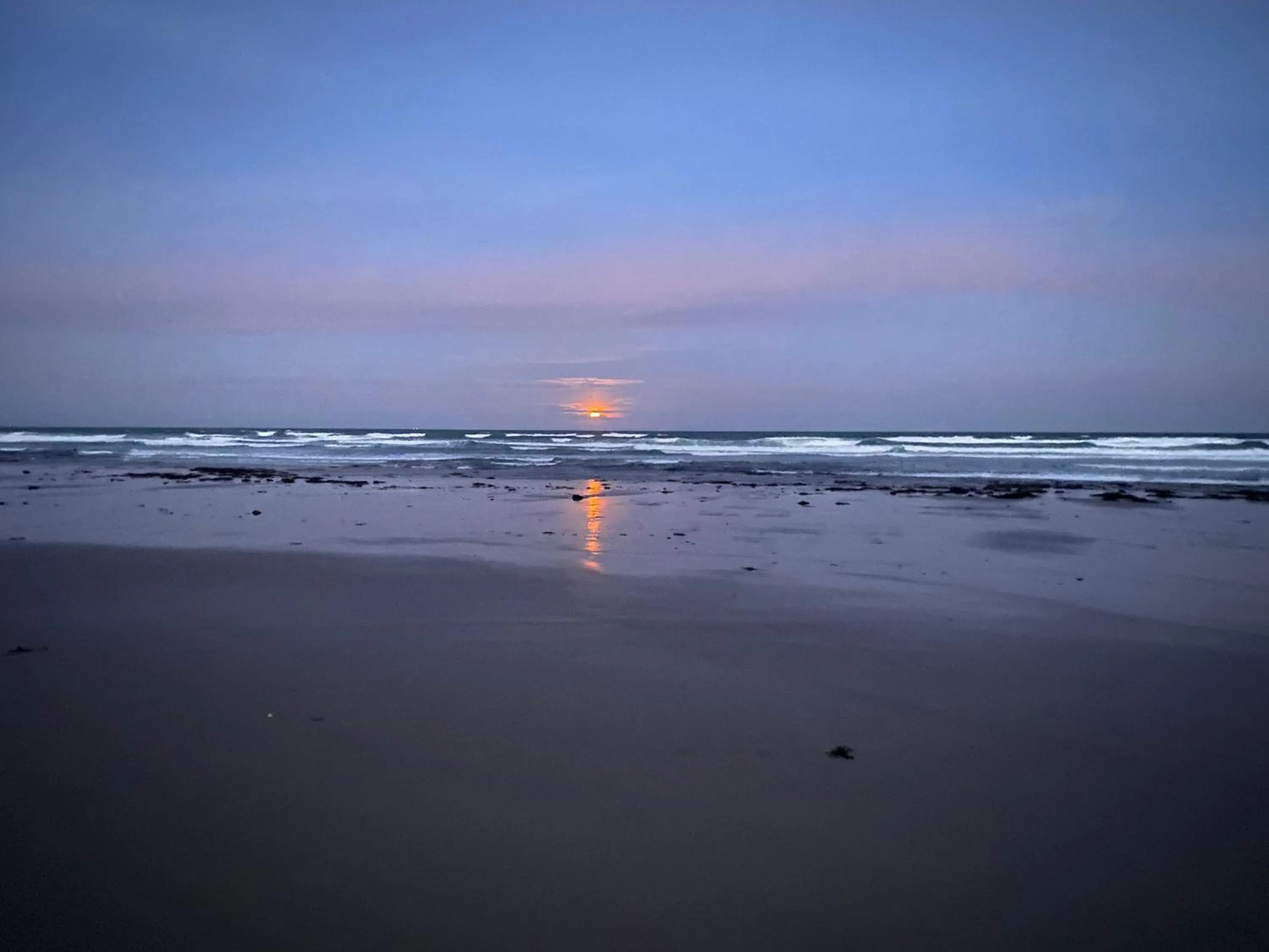 Beach in A Castle View