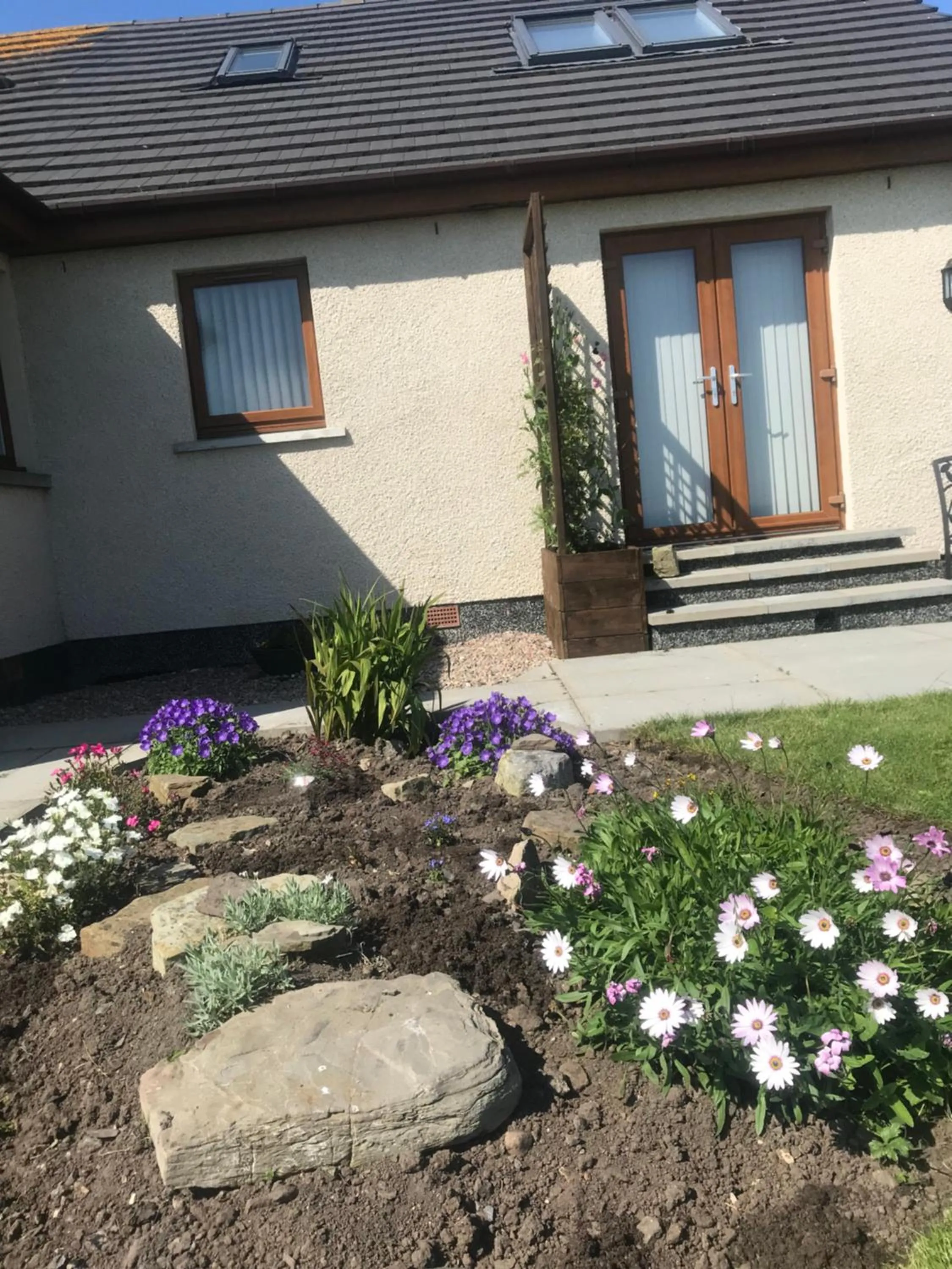 Patio in A Castle View