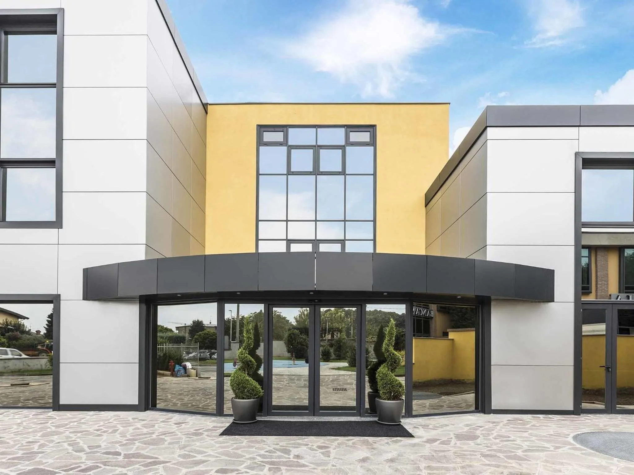 Facade/entrance in Ferrari Hotel