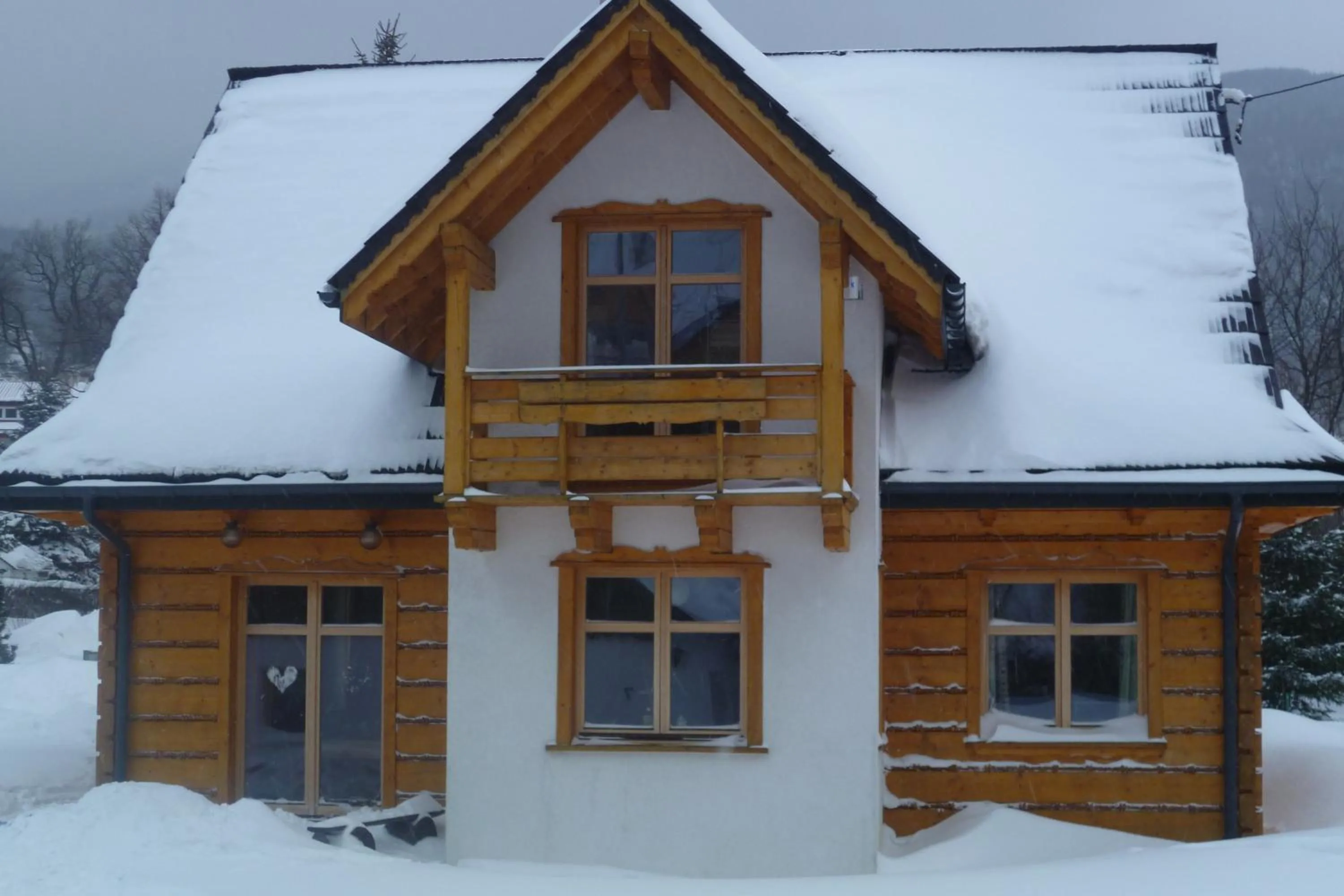 Facade/entrance in Sno House